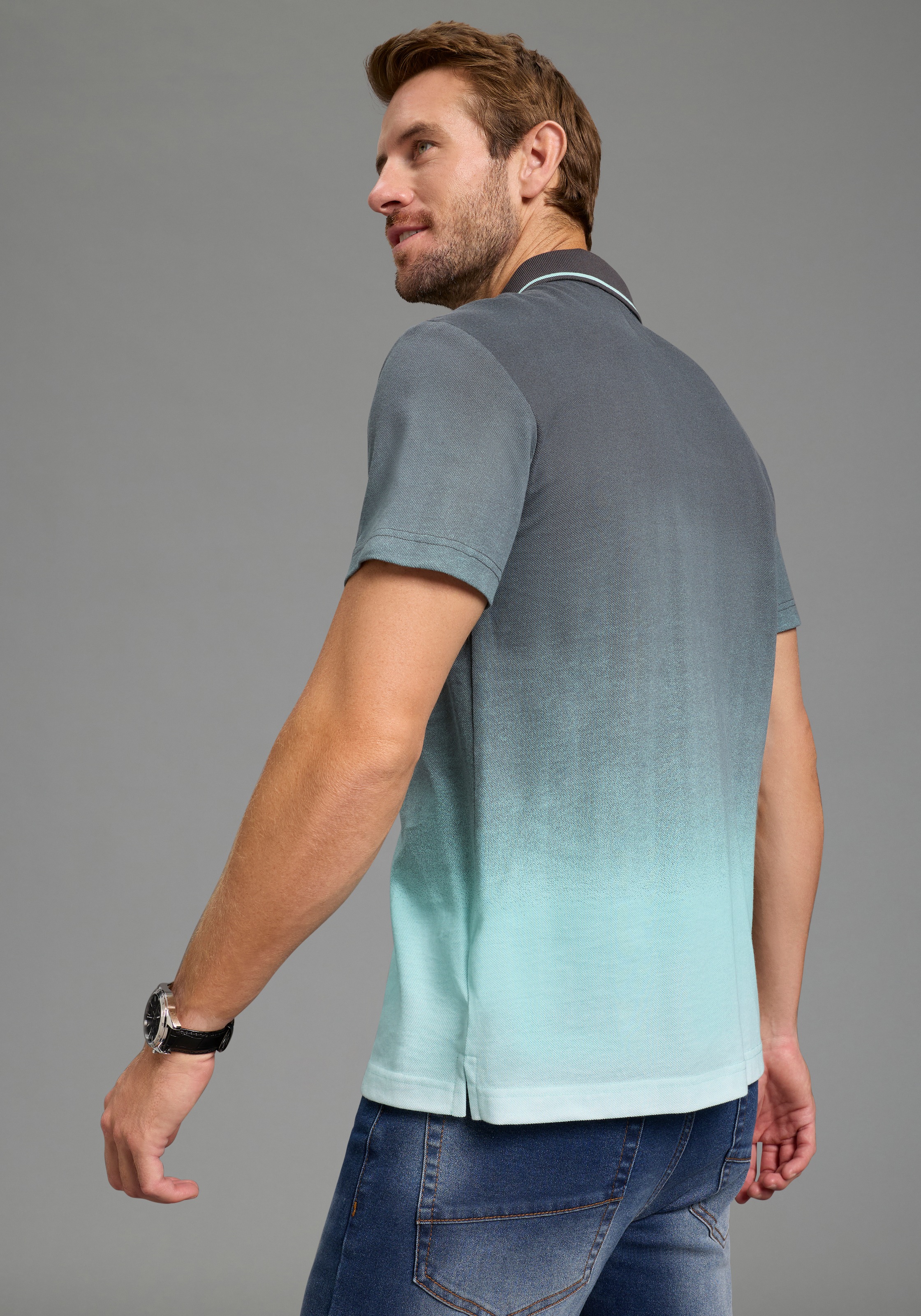 KangaROOS Poloshirt schmale Passform, Halbarm, Casual Stil günstig online kaufen