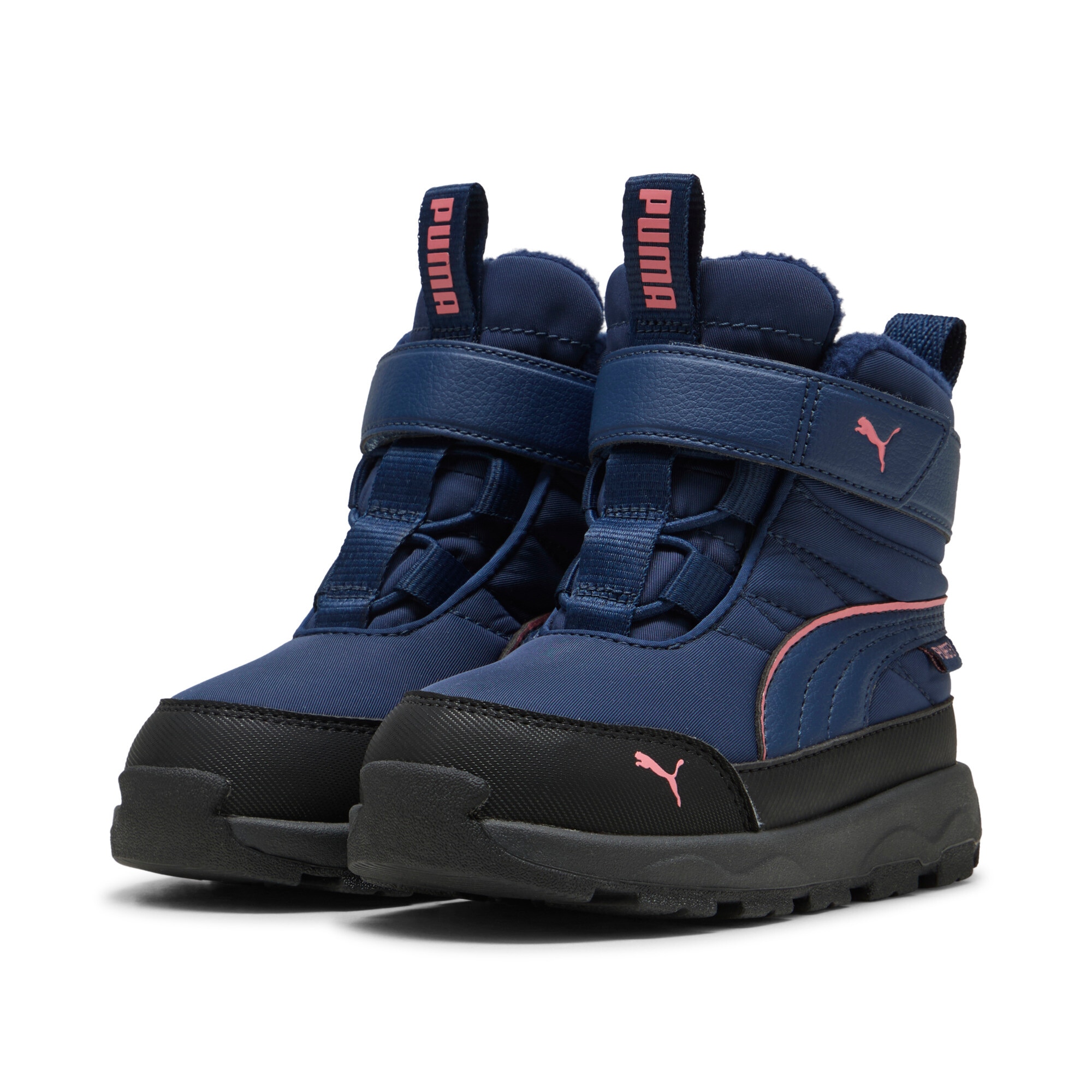 PUMA Kinder Winterboots "EVOLVE BOOT PURETEX AC+INF", Gr. 27persian blau, pinkscape, Textil, Schuhe, Snowboots, Winterstiefel, Winterschuhe, für