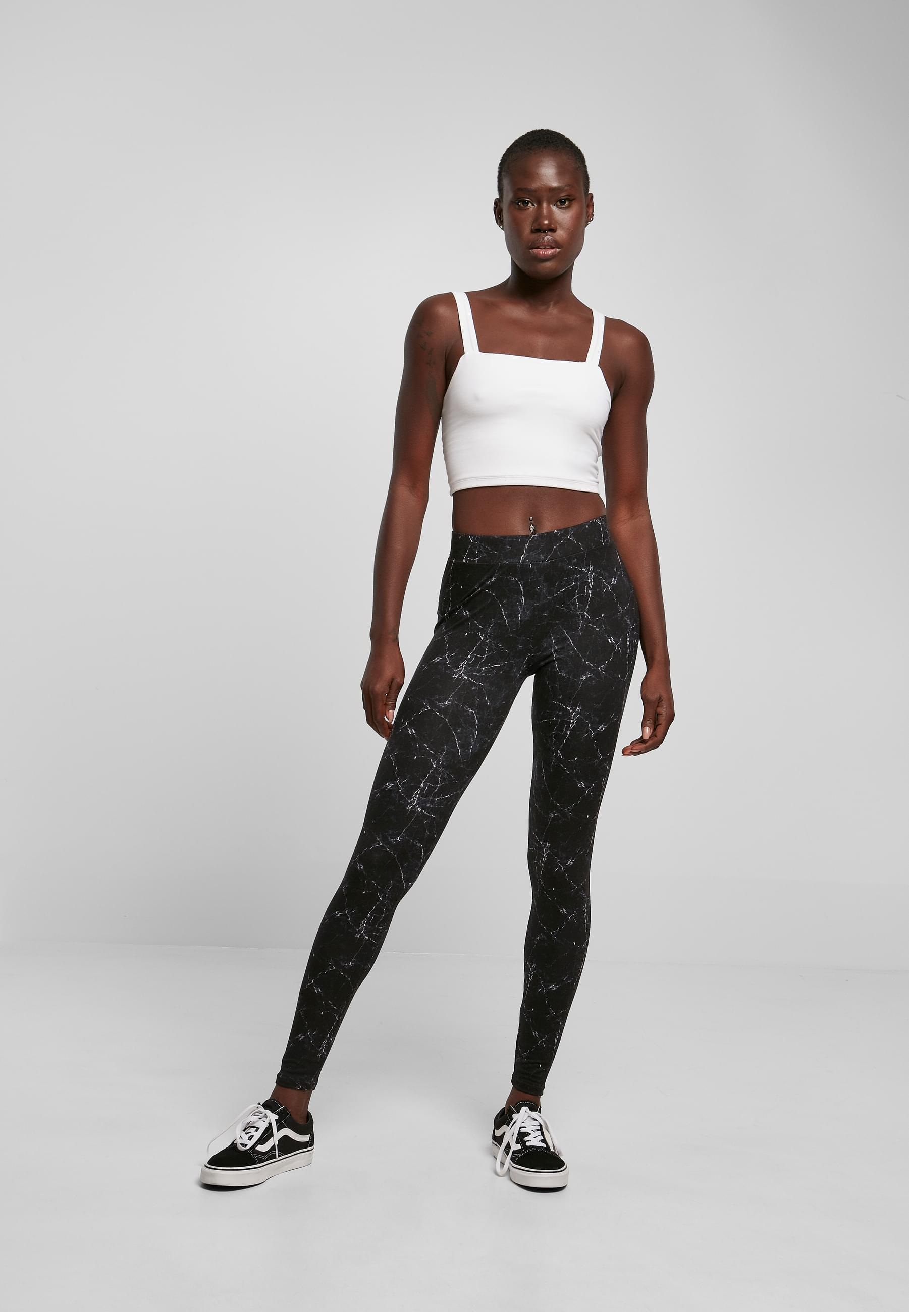 URBAN CLASSICS Leggings »Urban Classics Damen Ladies Soft AOP Leggings«, (1 tlg.)