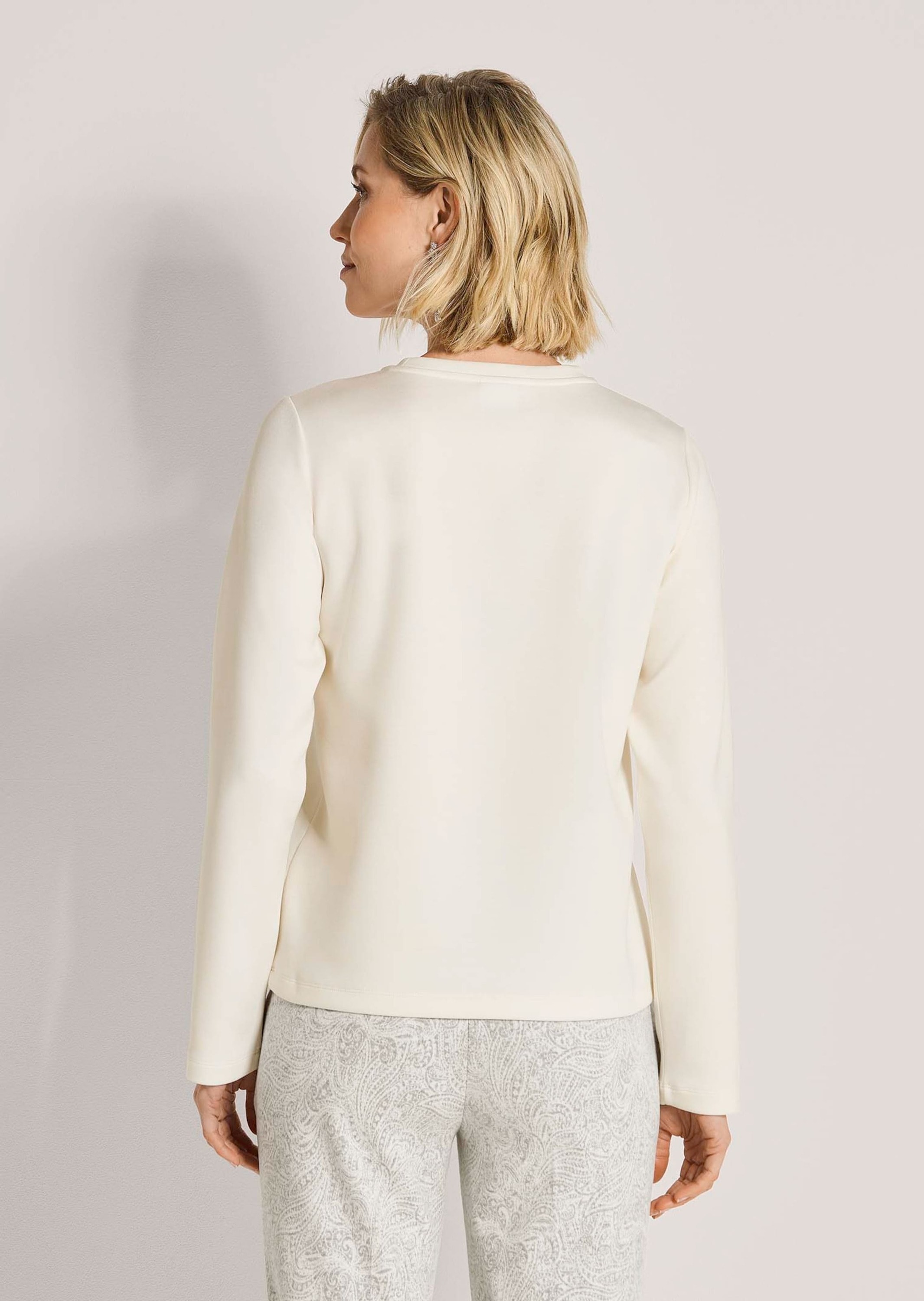 MADELEINE Langarmshirt »Shirt Sweatshirt mit Paillettenstickerei«