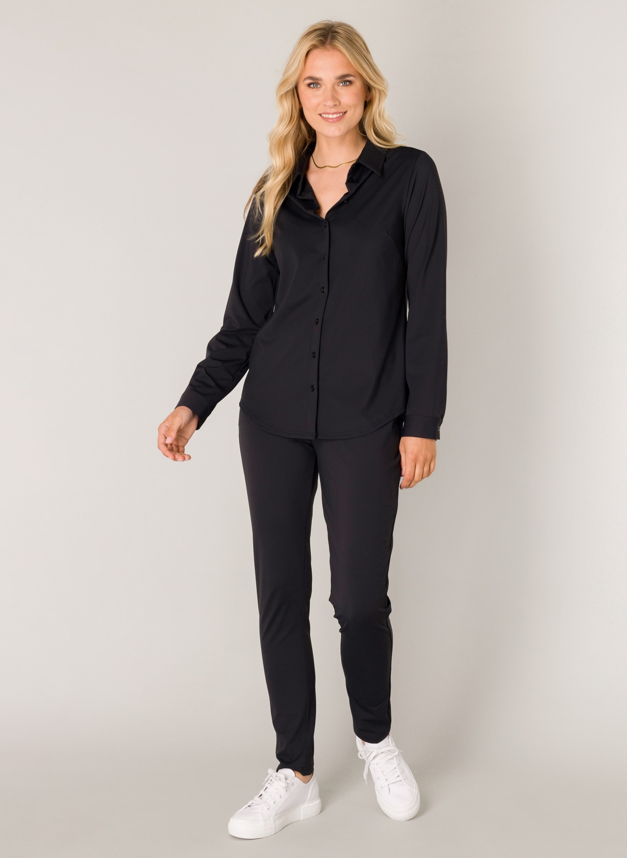 Base Level Stoffhose "Tiana", Sommerhose aus reiner Viskose günstig online kaufen