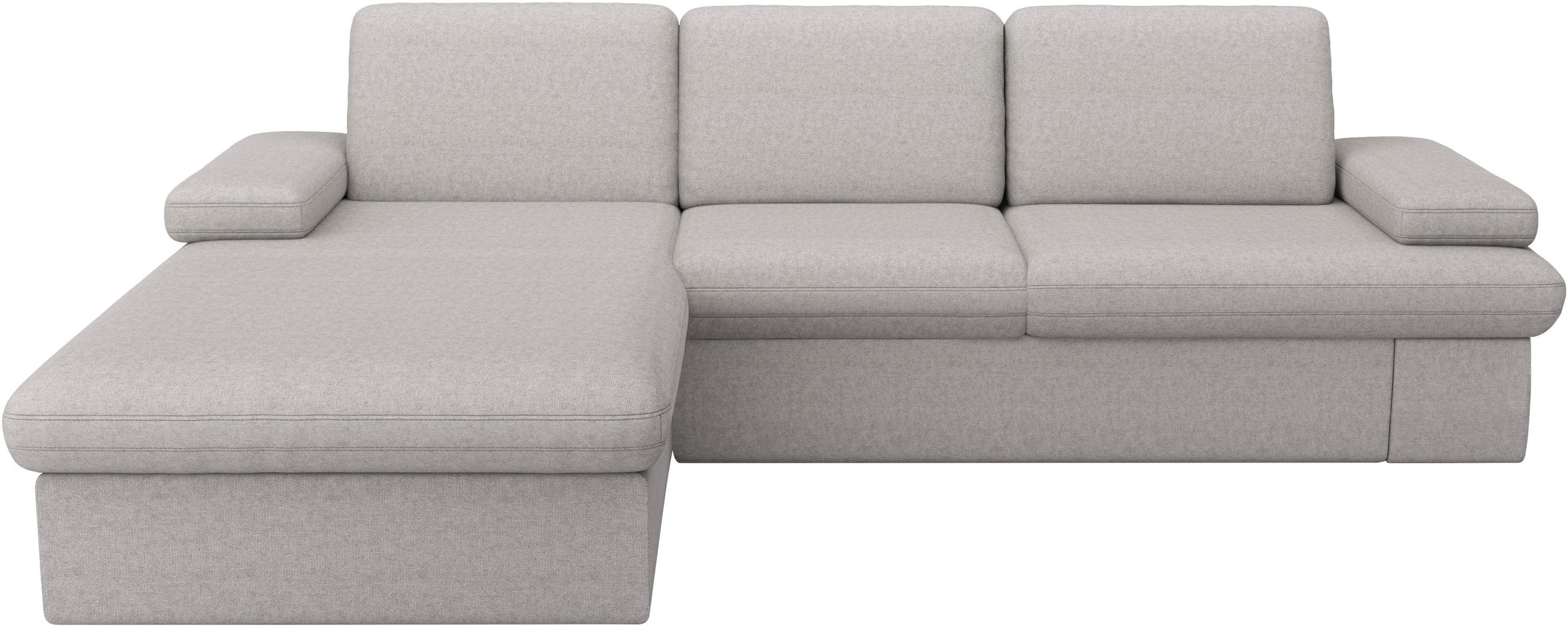 sit&more Ecksofa "Moreno L-Form, B: 247 cm", mit Armteilverstellung, option günstig online kaufen