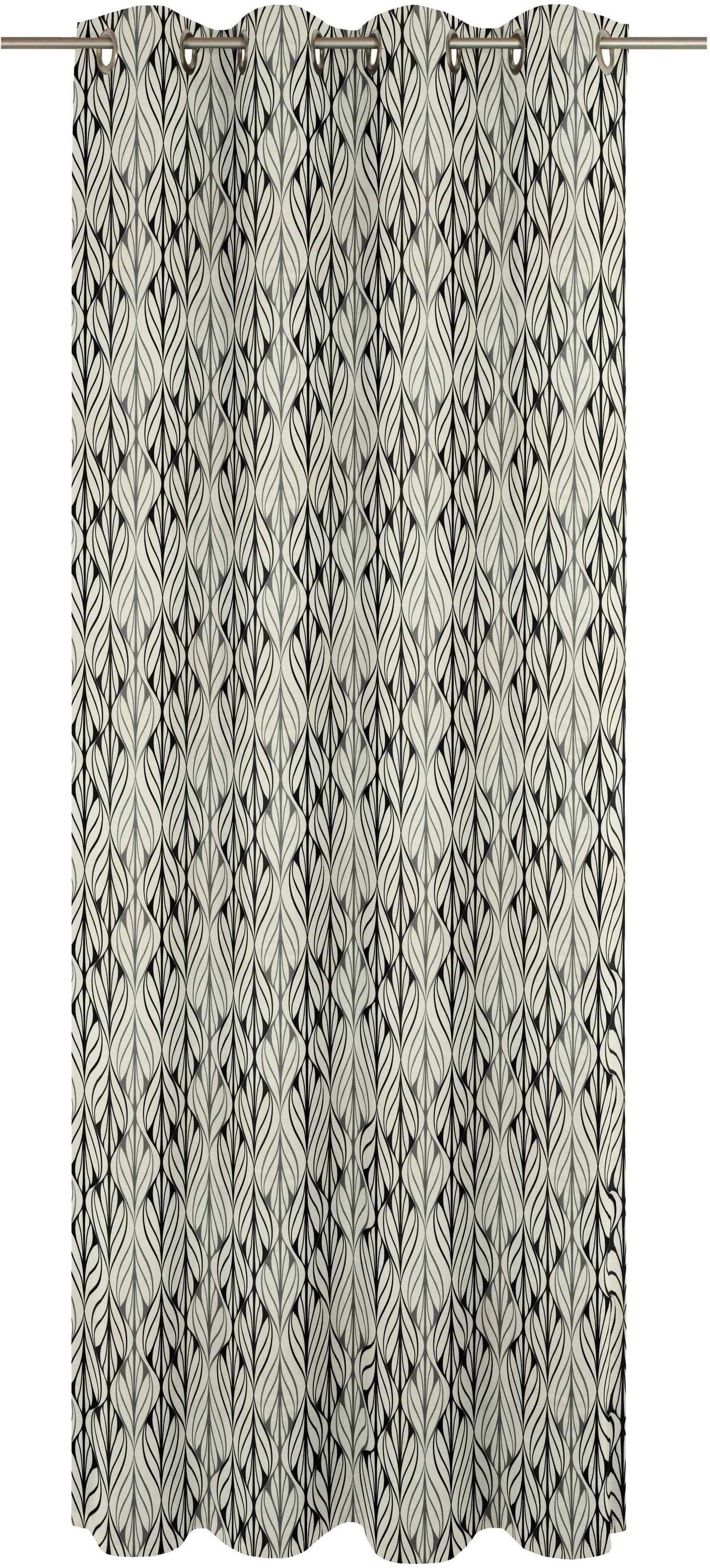 Adam Vorhang »Wave«, (1 St.), aus Bio-Baumwolle