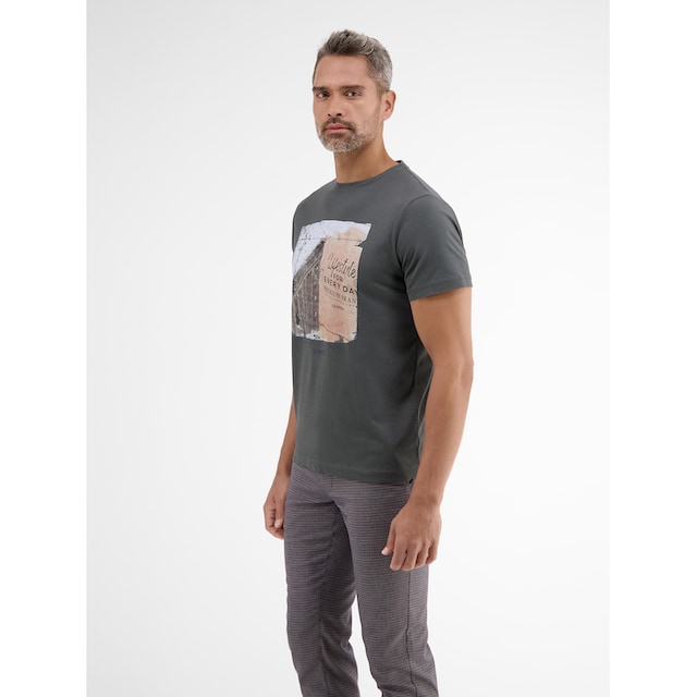 LERROS T-Shirt »LERROS T-Shirt mit Fotoprint« ▷ kaufen | BAUR