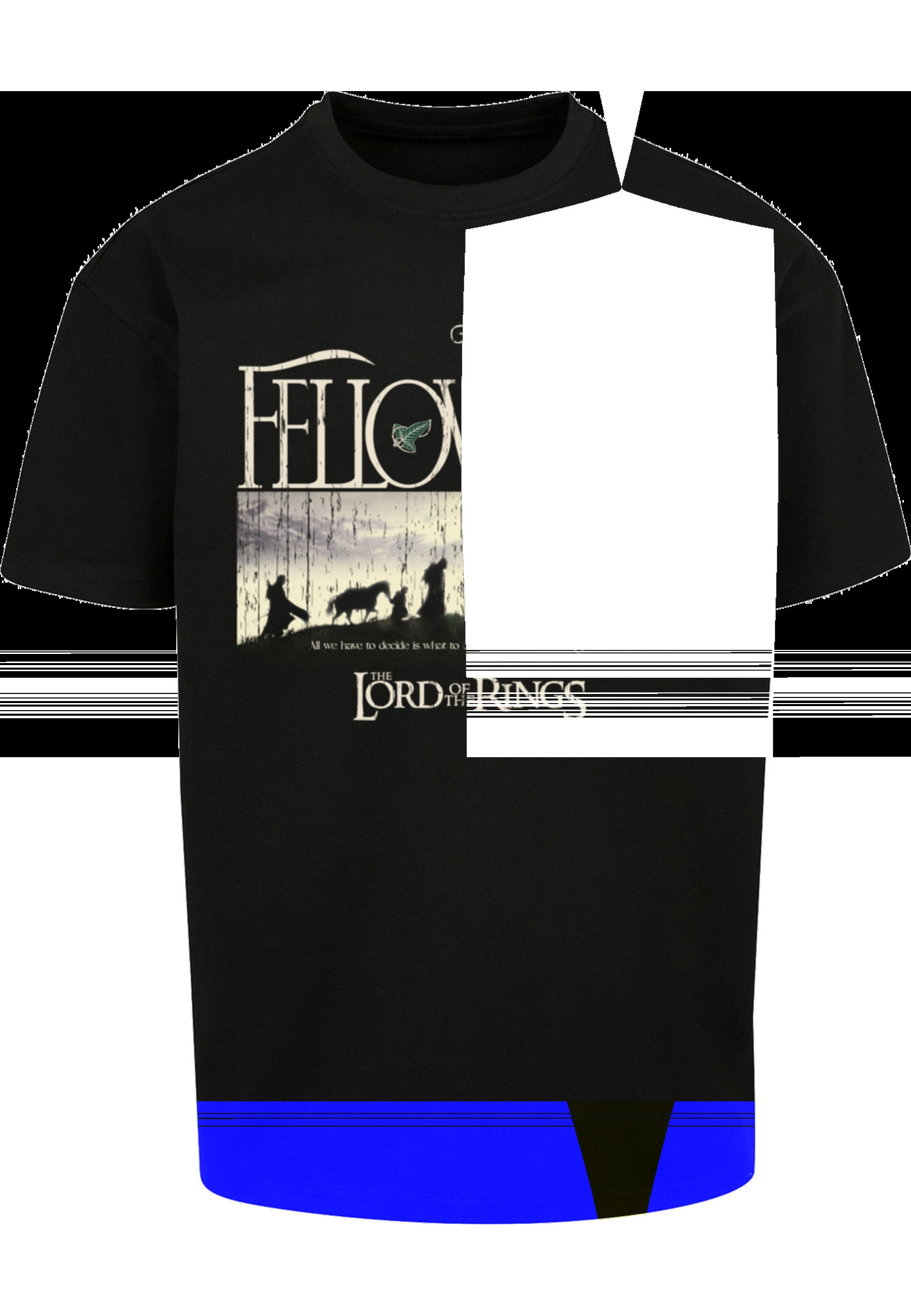 Merchcode T-Shirt "Merchcode Lord of the Rings - Fellowship Heavy Oversize Tee" 1 Stk.