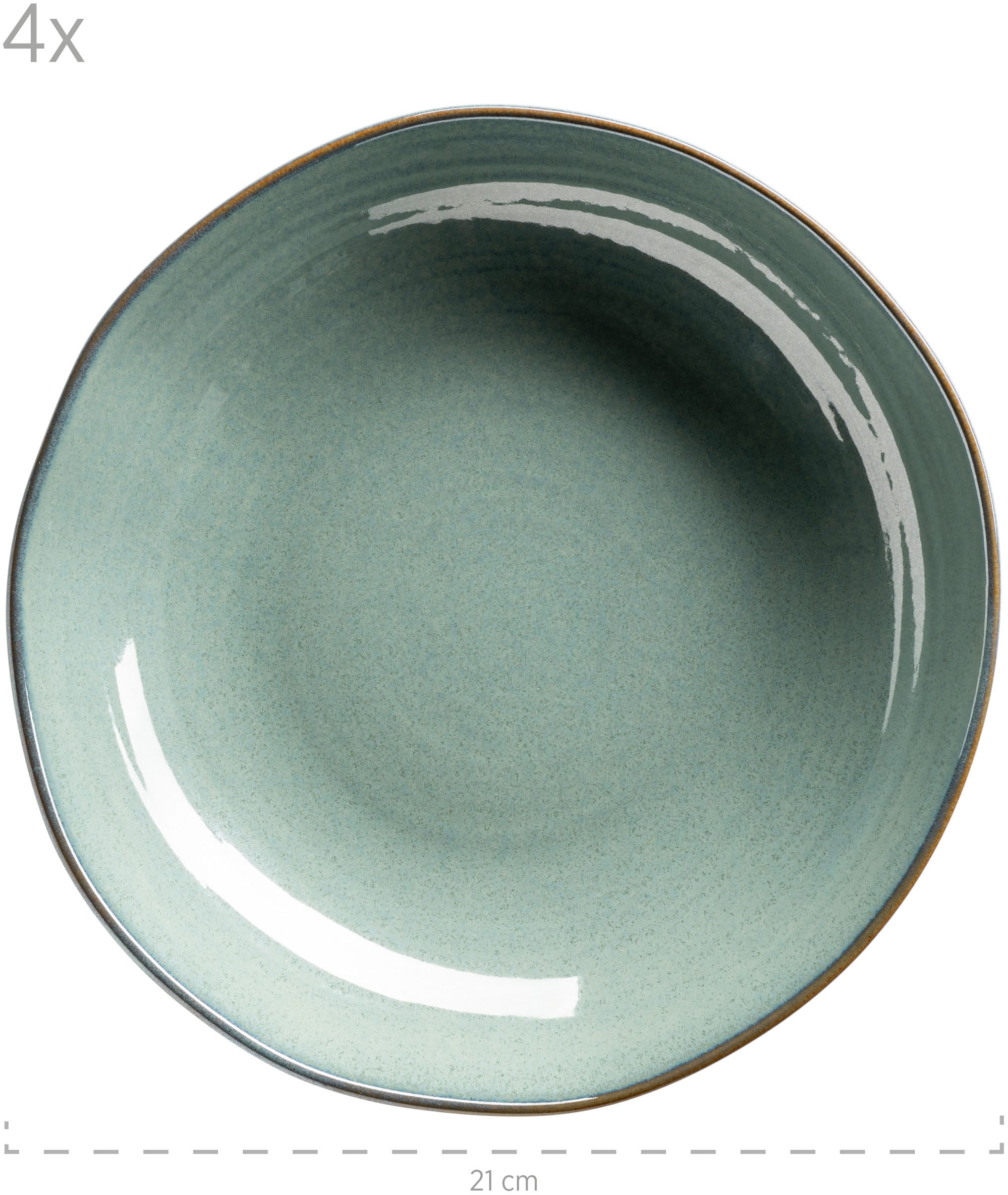 MÄSER Kombiservice »NOTTINGHAM, Geschirr-Set, Keramik«