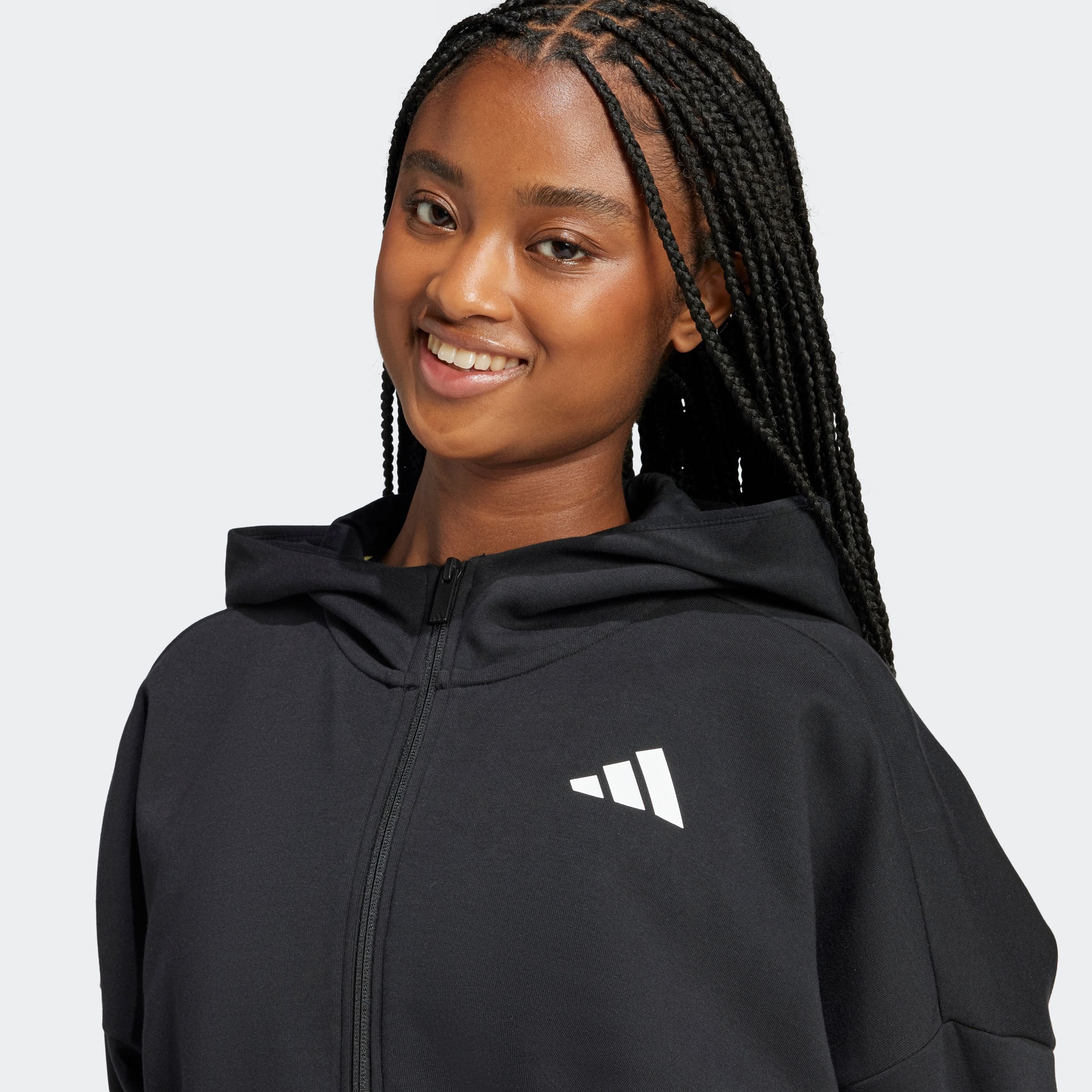 adidas Sportswear Kapuzensweatshirt »W FI SL FZ HD«