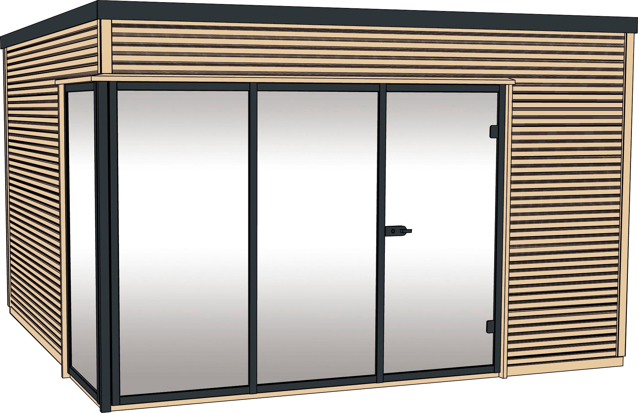 weka 1100000002199 "Cubilis" Set, 7,5 kW-Ofen mit digitaler Steuerung