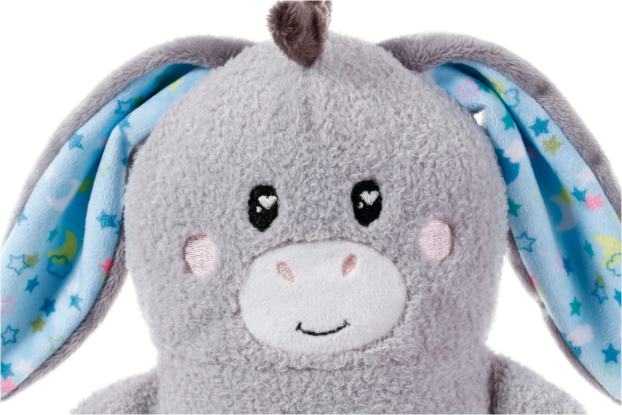 Nici Kuscheltier »My First NICI, Esel Littledoo 25 cm«, Baby Einschlafhilfe; mit Licht und Sound