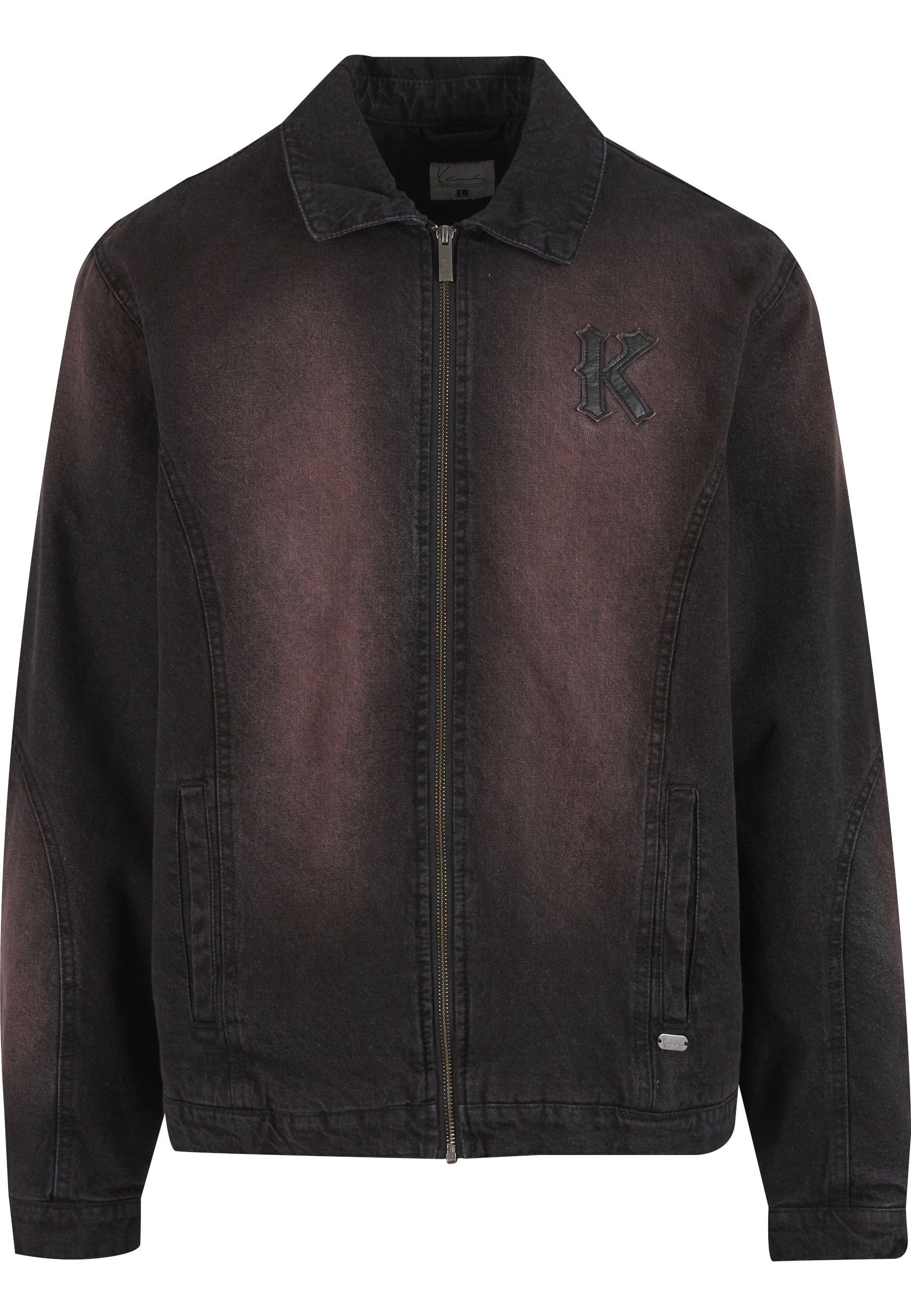 Karl Kani Allwetterjacke "Karl Kani KK Patch Color Spray Denim Jacket" 1 St günstig online kaufen