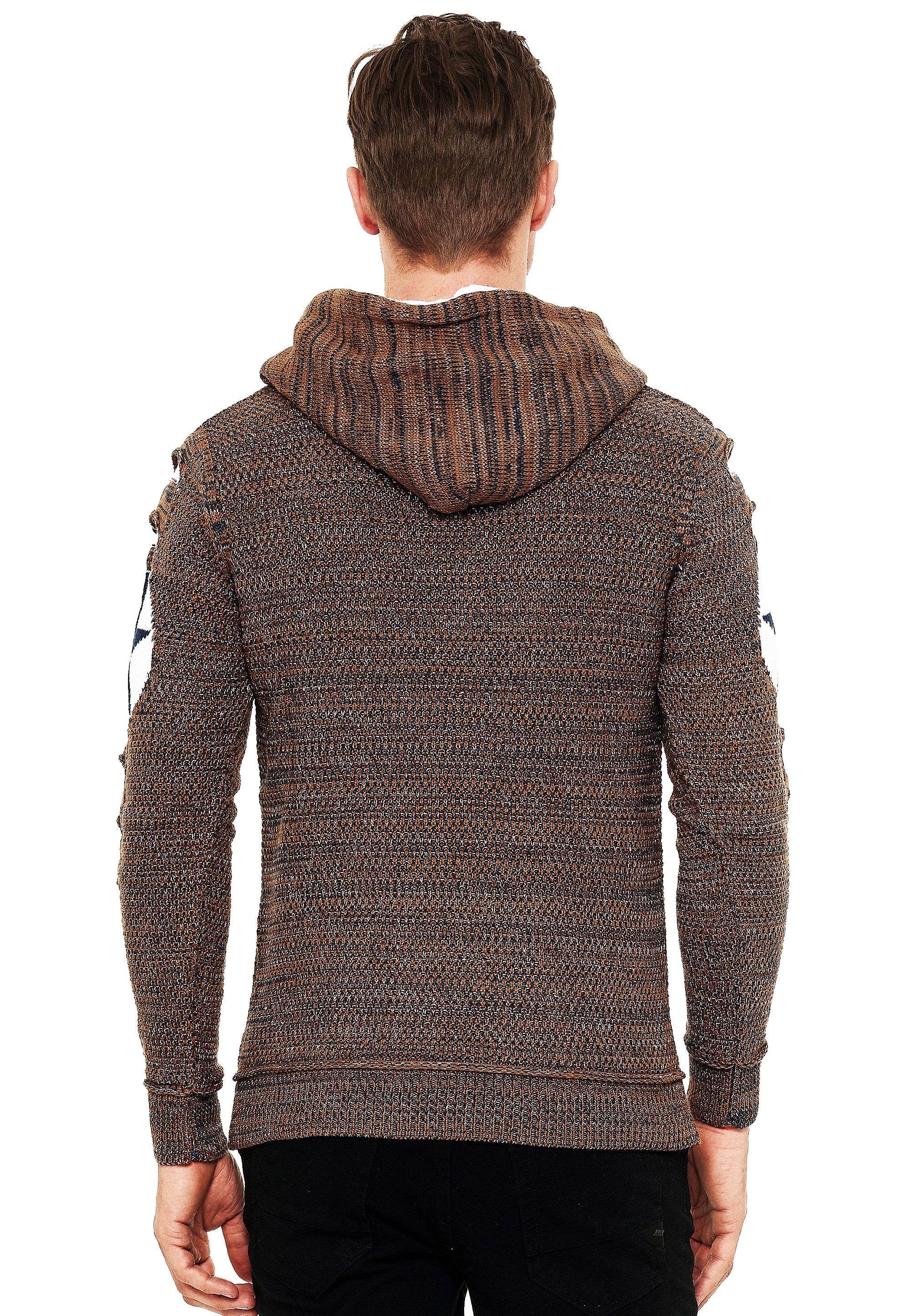 Rusty Neal Kapuzensweatshirt, mit großem Stern-Design