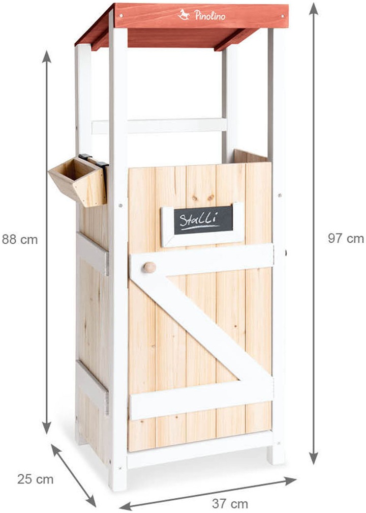 Pinolino® Spielwelt »Hobby Horse Stall - Stalli« für 2 Steckenpferde