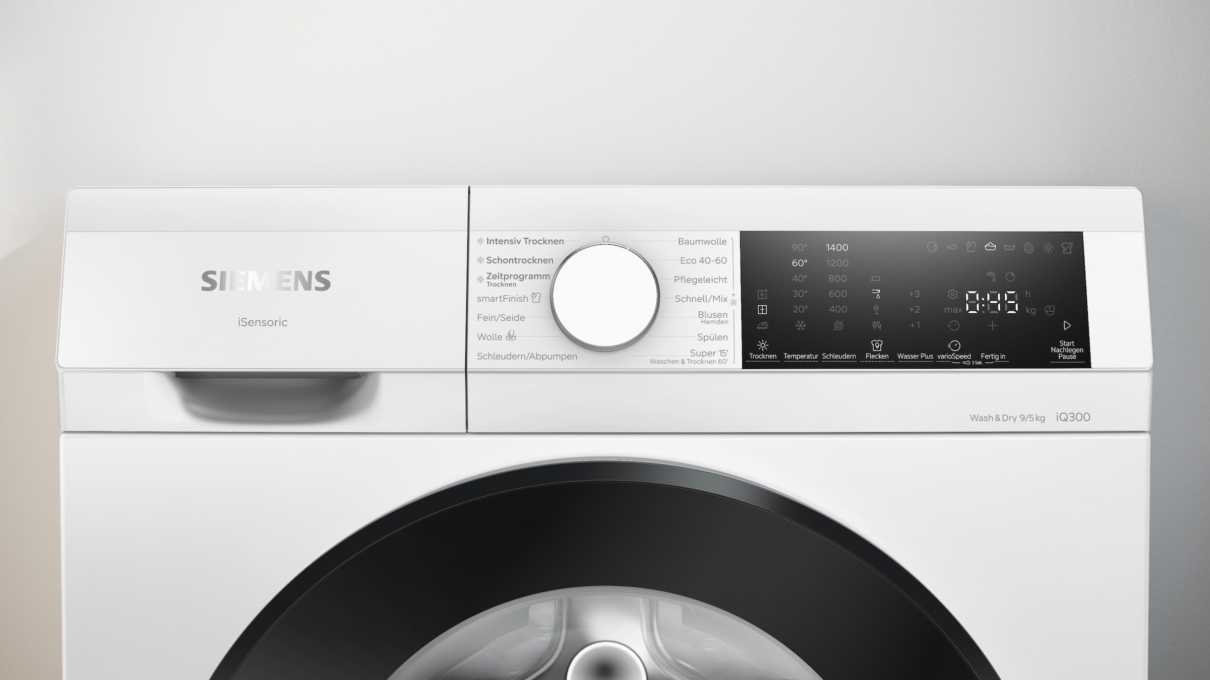 SIEMENS Waschtrockner »WN44A141« iQ300 9 kg /5 kg 70 dB(A)