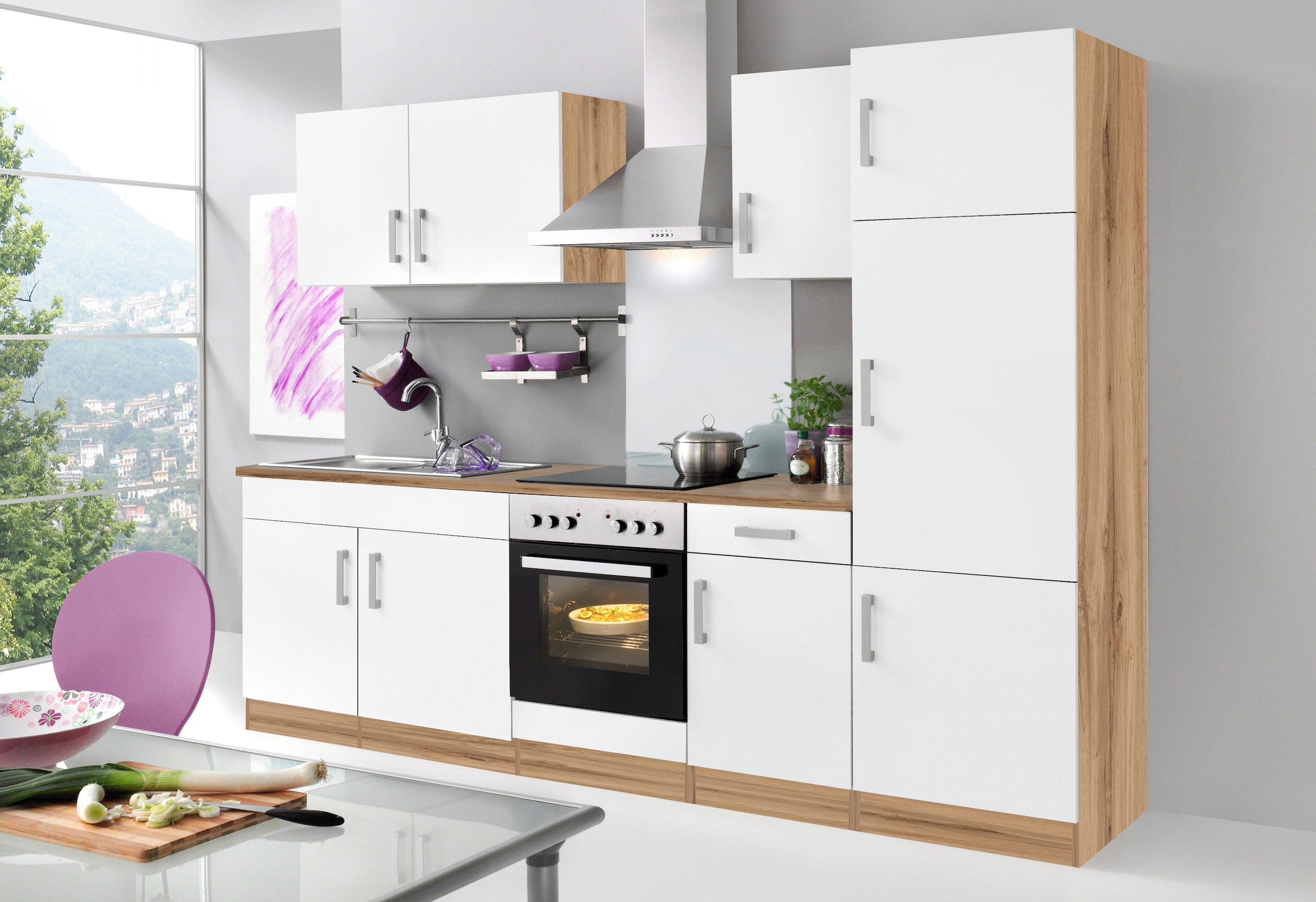 KOCHSTATION Spülenschrank »KS-Toronto, Breite 100 cm«