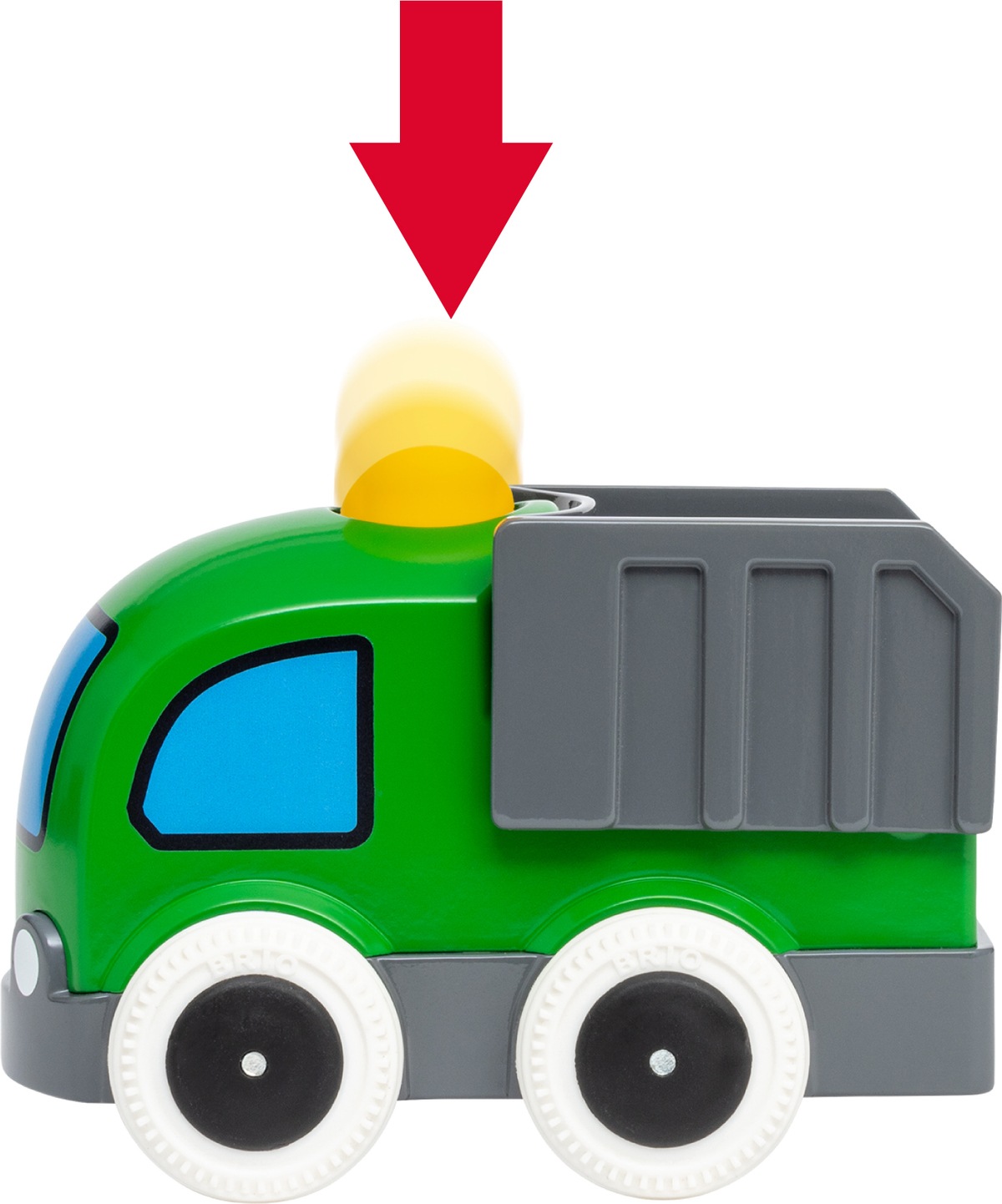 BRIO® Spielzeug-LKW »Push & Go«, FSC® - schützt Wald - weltweit