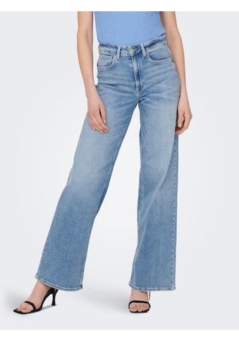 High-waist-Jeans »ONLMADISON BLUSH HW WIDE DNM CRO371 NOOS«