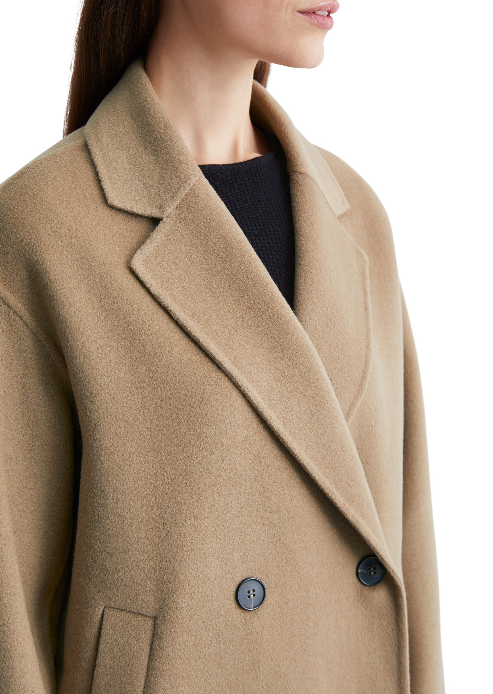 Marc O'Polo Outdoorjacke »aus Doubleface-Wolle-Mix«