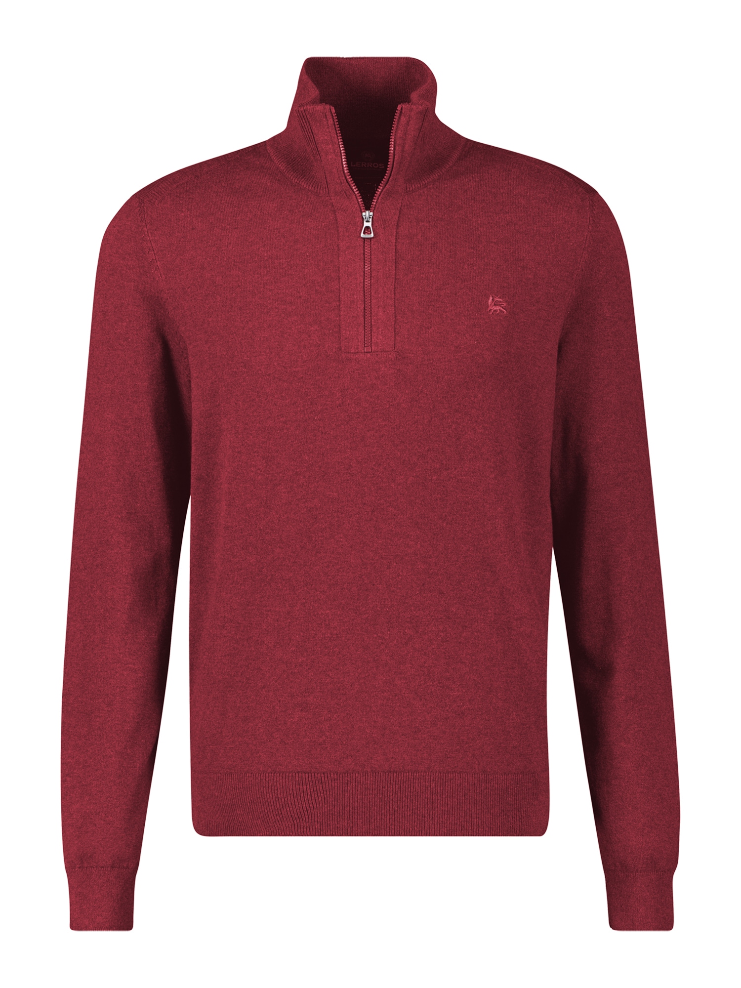 LERROS Troyer »Flachstrickpullover mit Troyerkragen«