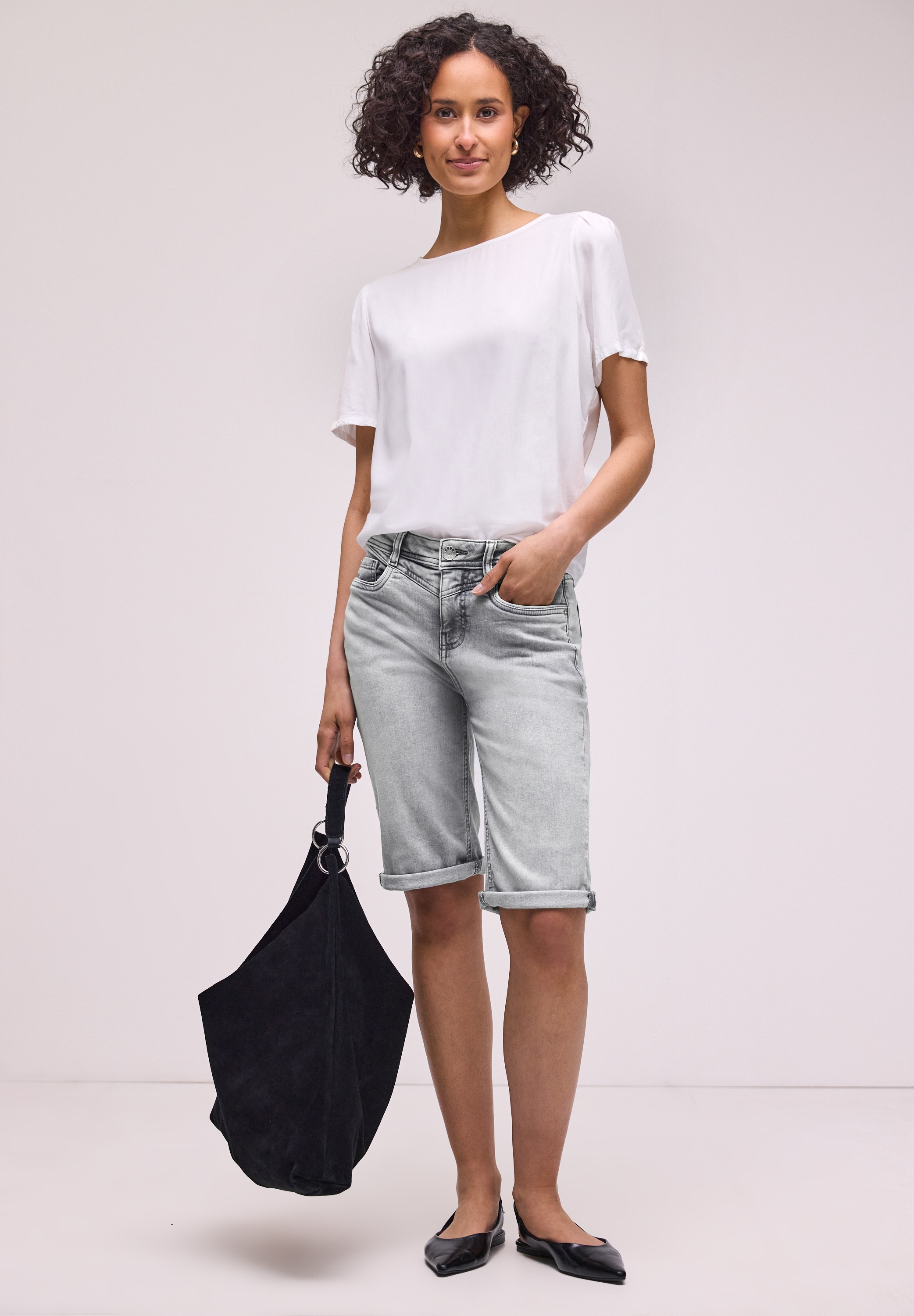 STREET ONE Comfort-fit-Jeans Middle Waist