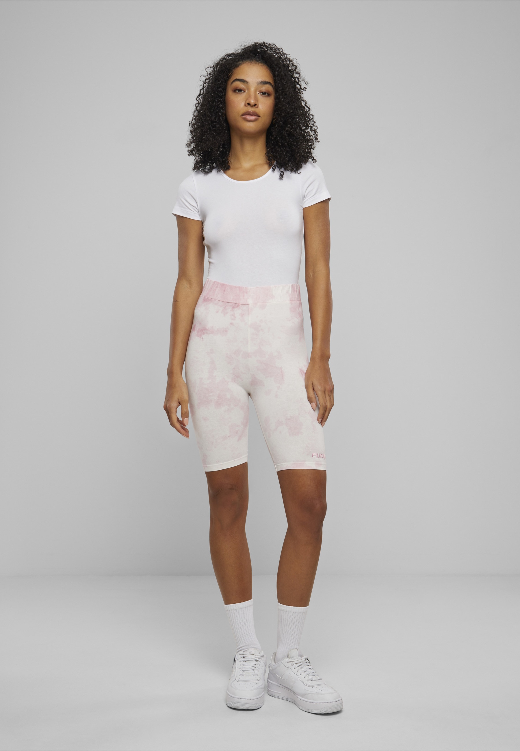Fubu Shorts »Fubu Damen FW222-006-1 FUBU Corporate Tiedye Cycling Shorts«