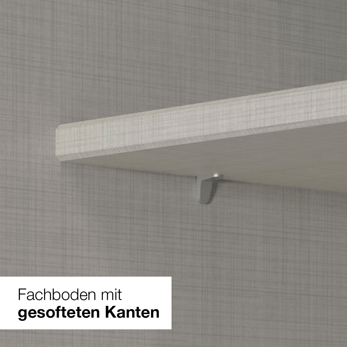 Wimex Drehtürenschrank »Mugano« mit langen oder kurzen Griffen aus Metall,  in vielen Breiten, 208 oder 236 cm hoch, Made in Germany