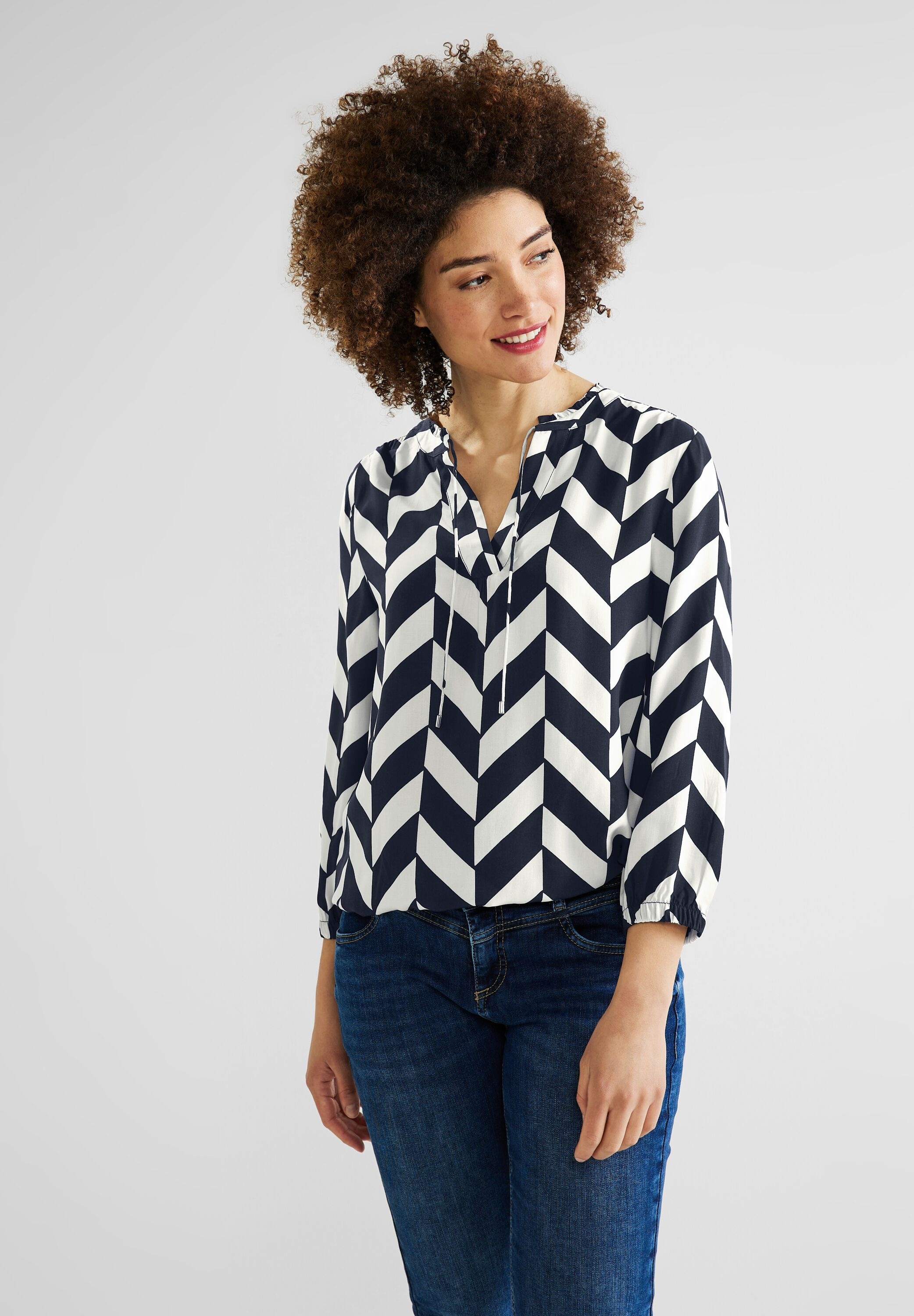 STREET ONE Hemdbluse, im Tunika-Style