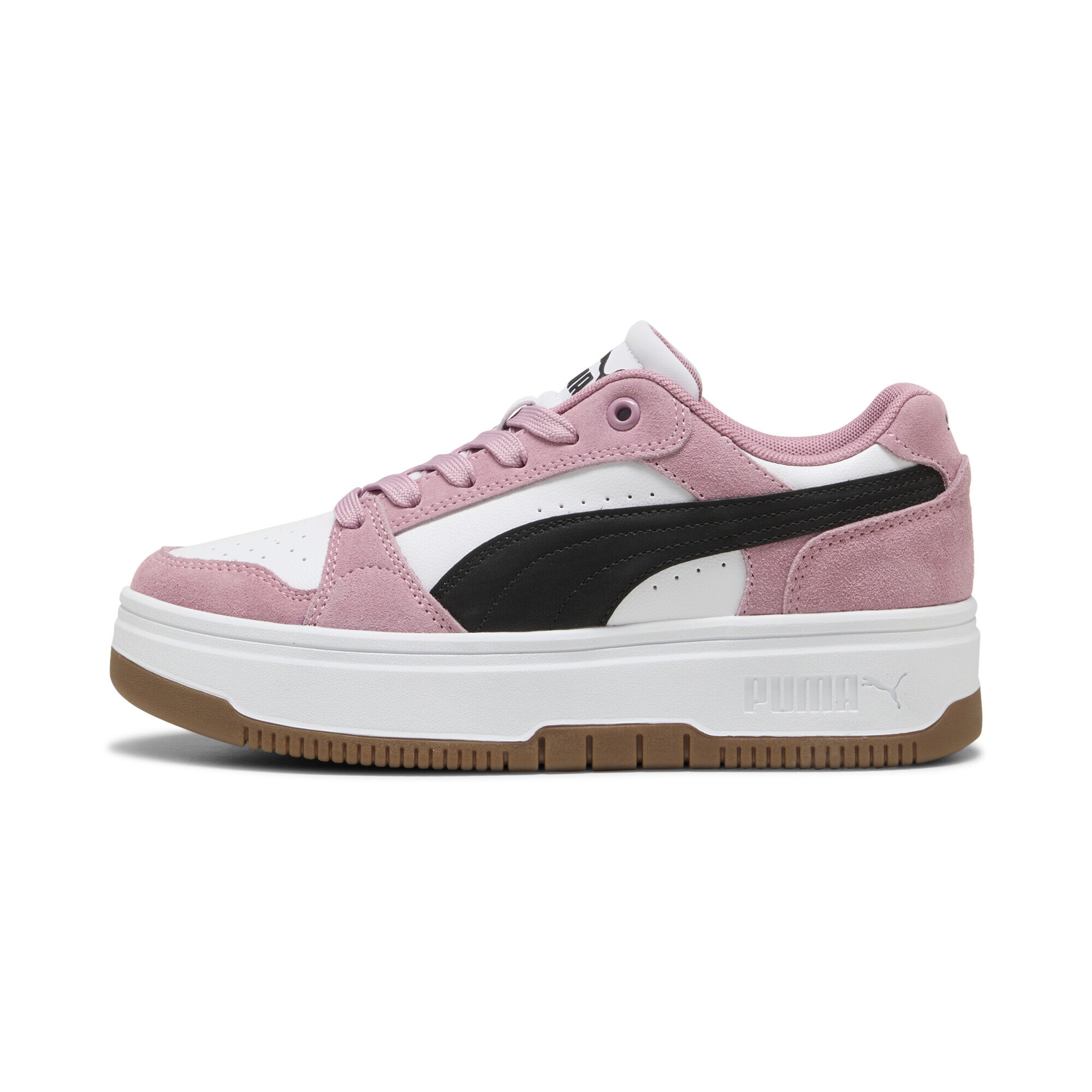 Puma Rebound Femme Low Sneakers Black/White 2