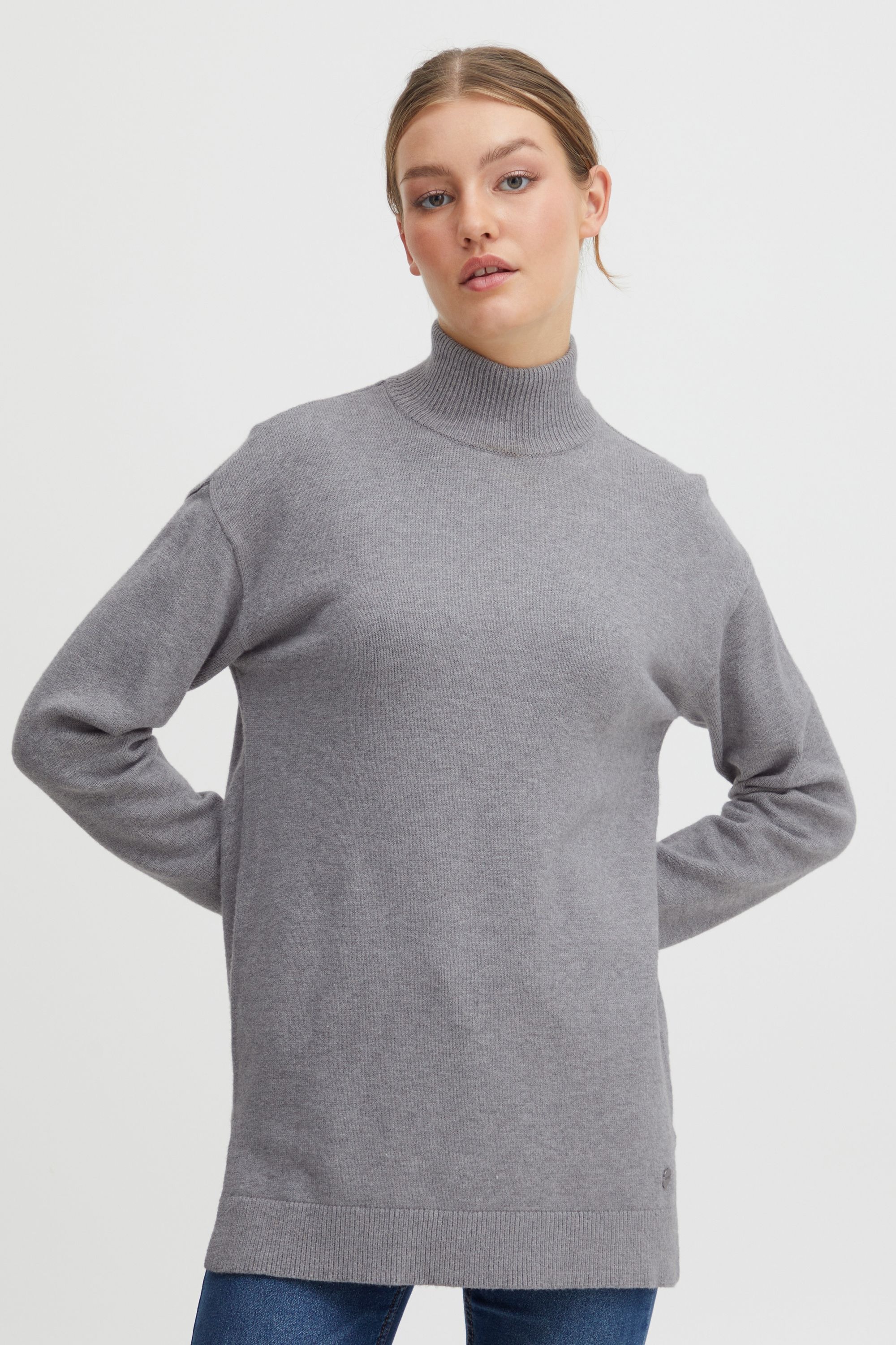 OXMO Strickfleece-Pullover »Strickpullover OXRatina«