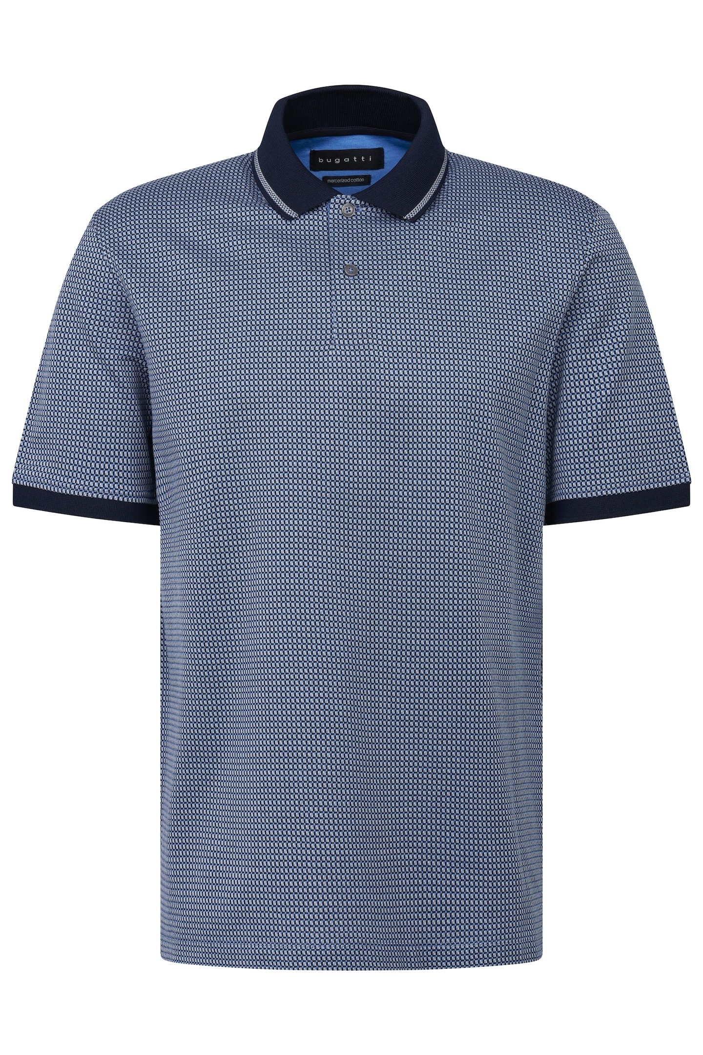 bugatti Poloshirt, aus Baumwolle