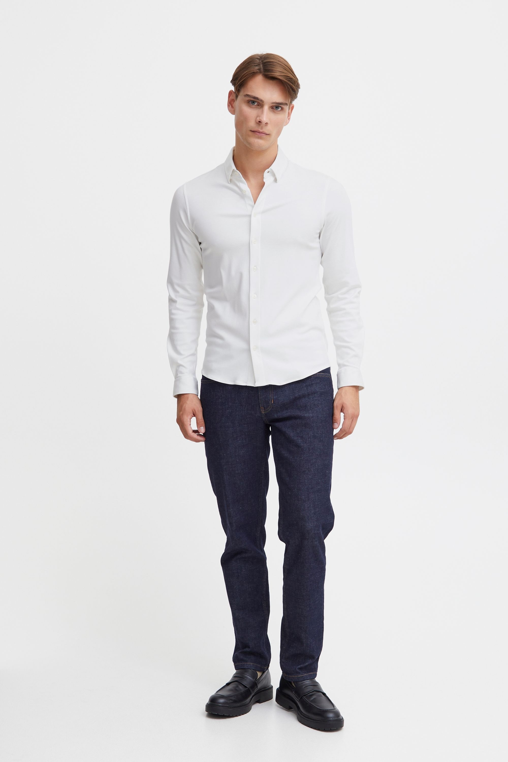 CASUAL FRIDAY CFArthur Long Sleeve Shirt Men White L 2