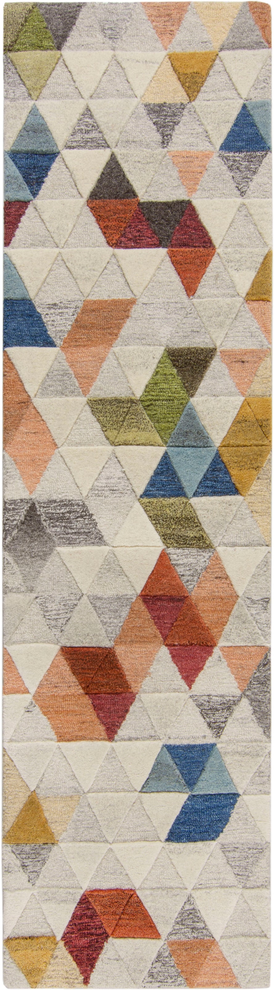 FLAIR RUGS Läufer "Amari" rechteckig 10 mm Höhe Wolle, Teppich, Wohnzimmer, günstig online kaufen
