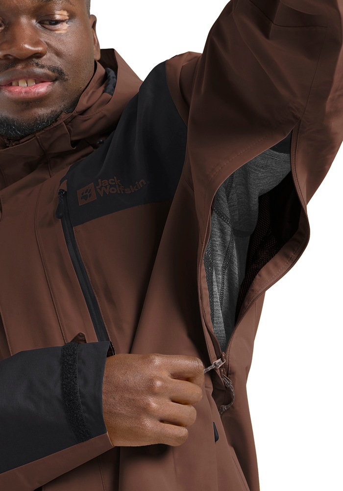 Jack Wolfskin Funktionsjacke »JASPER 2L JKT M«, mit Kapuze