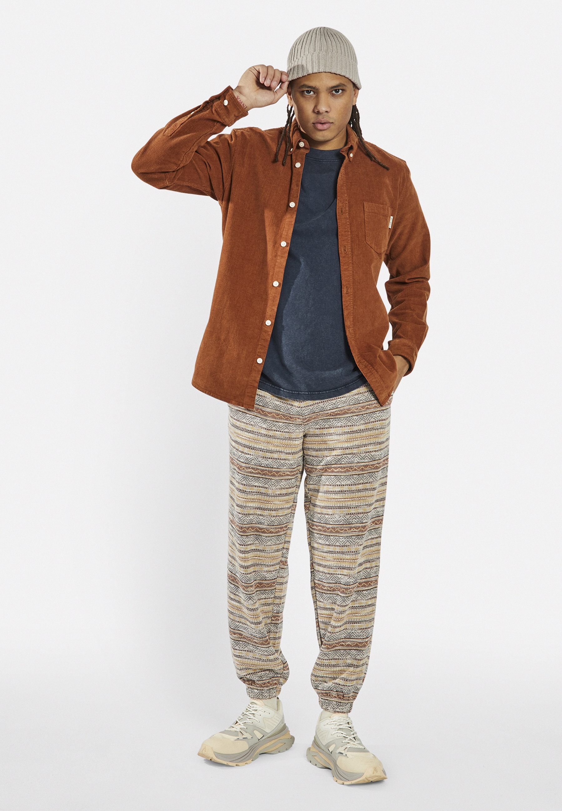 REDEFINED REBEL Langarmhemd »Redefined Rebel Shirt RRPark Shirt Corduroy REGULAR FIT«