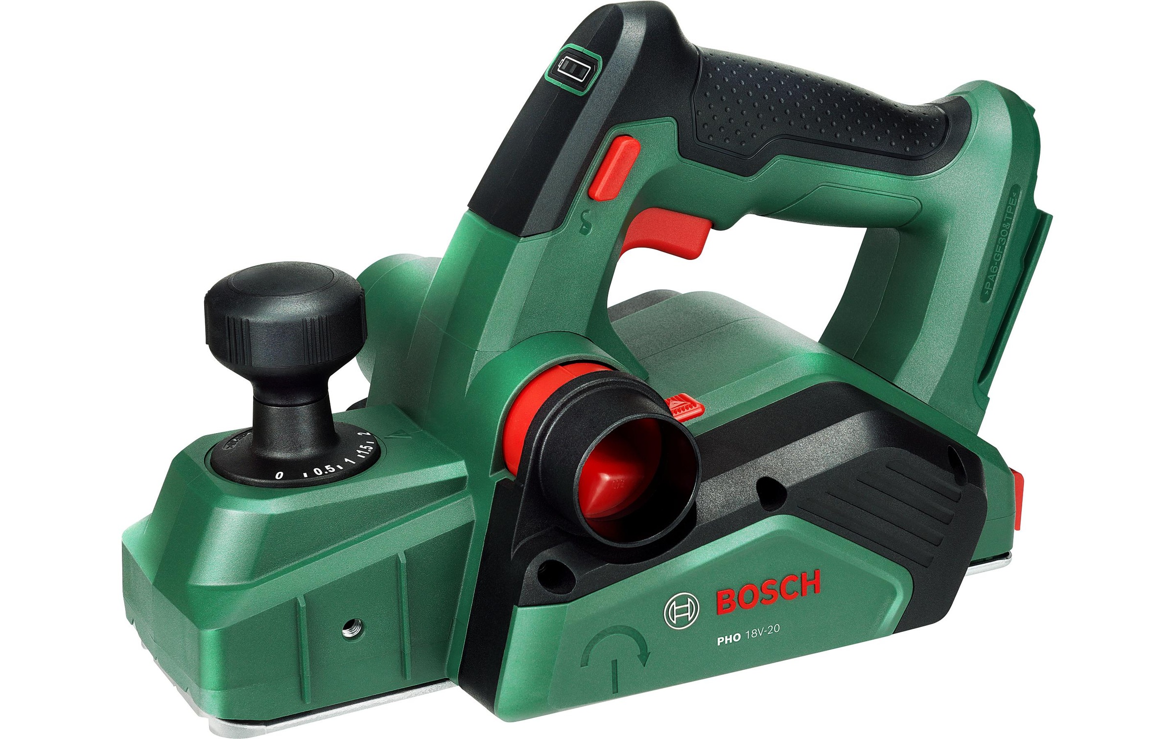 BOSCH Akku-Elektrohobel »PHO 18V-20 solo« ohne Akku und Ladegerät