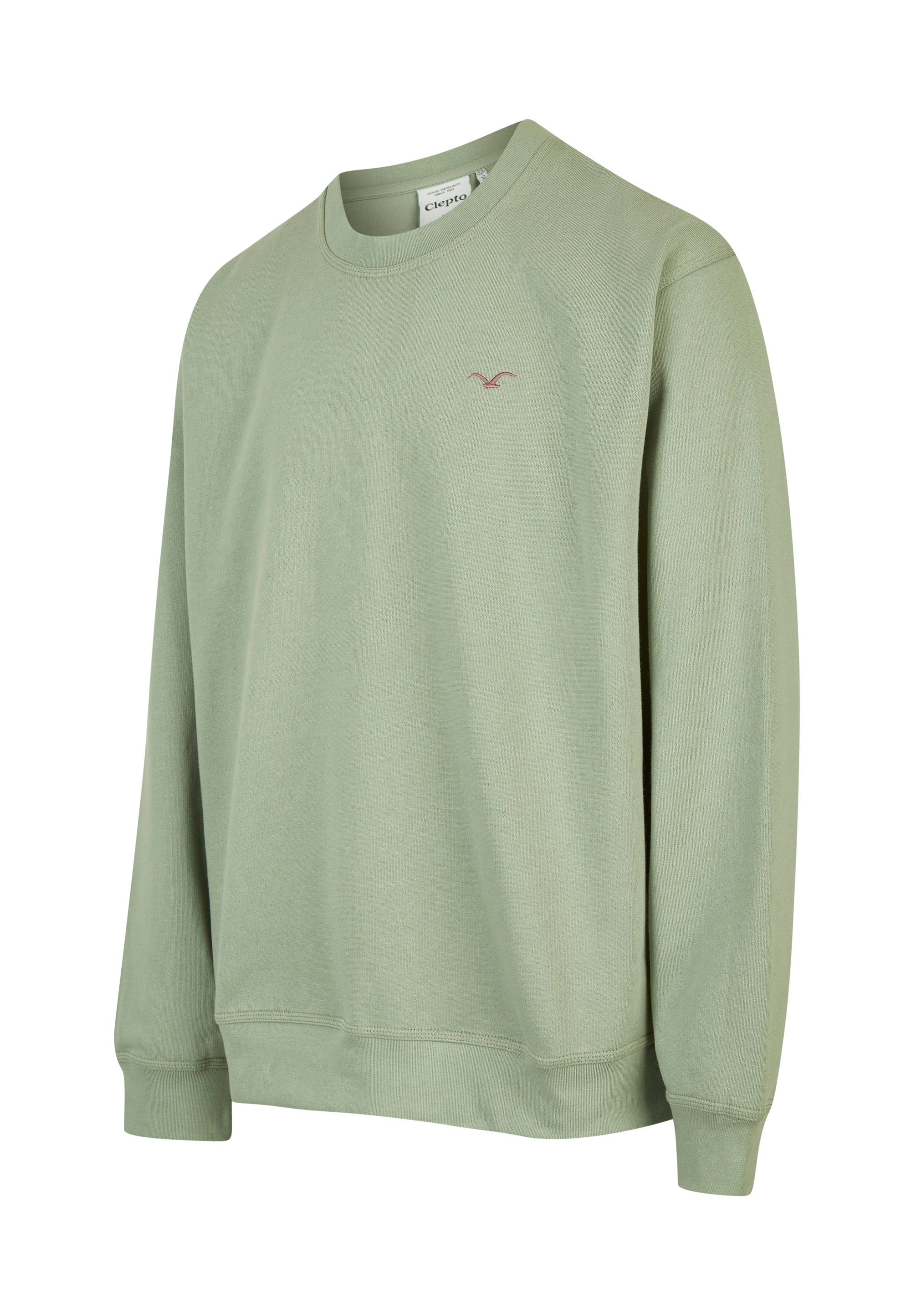 Cleptomanicx Sweatshirt »Ligull Boxy«, mit kleiner Möwenstickerei
