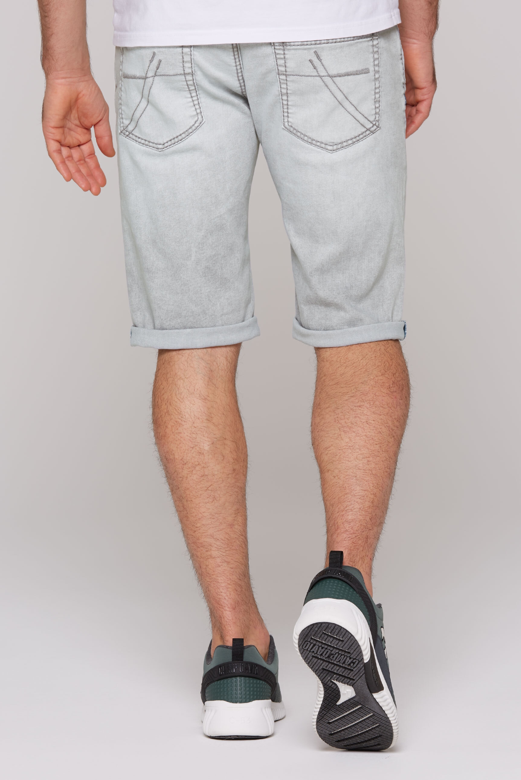 CAMP DAVID Jeansshorts, mit normaler Leibhöhe