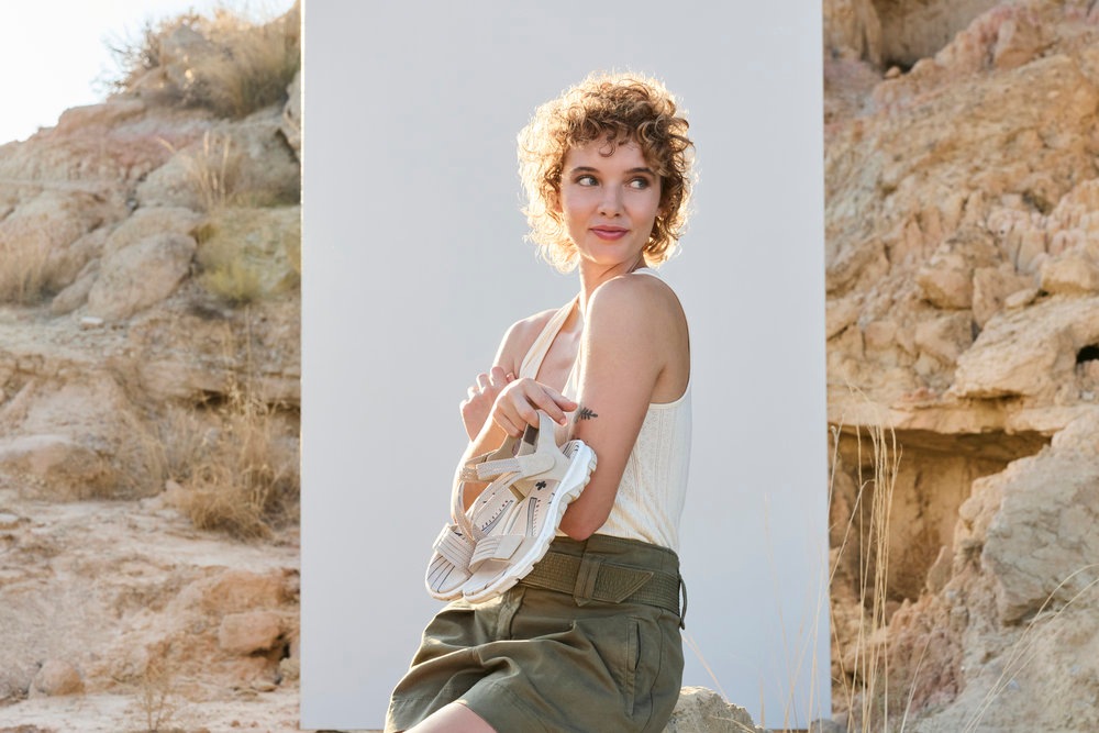 Rieker Riemchensandale Sommerschuh, Sandalette, Klettschuh, im Sportslook günstig online kaufen