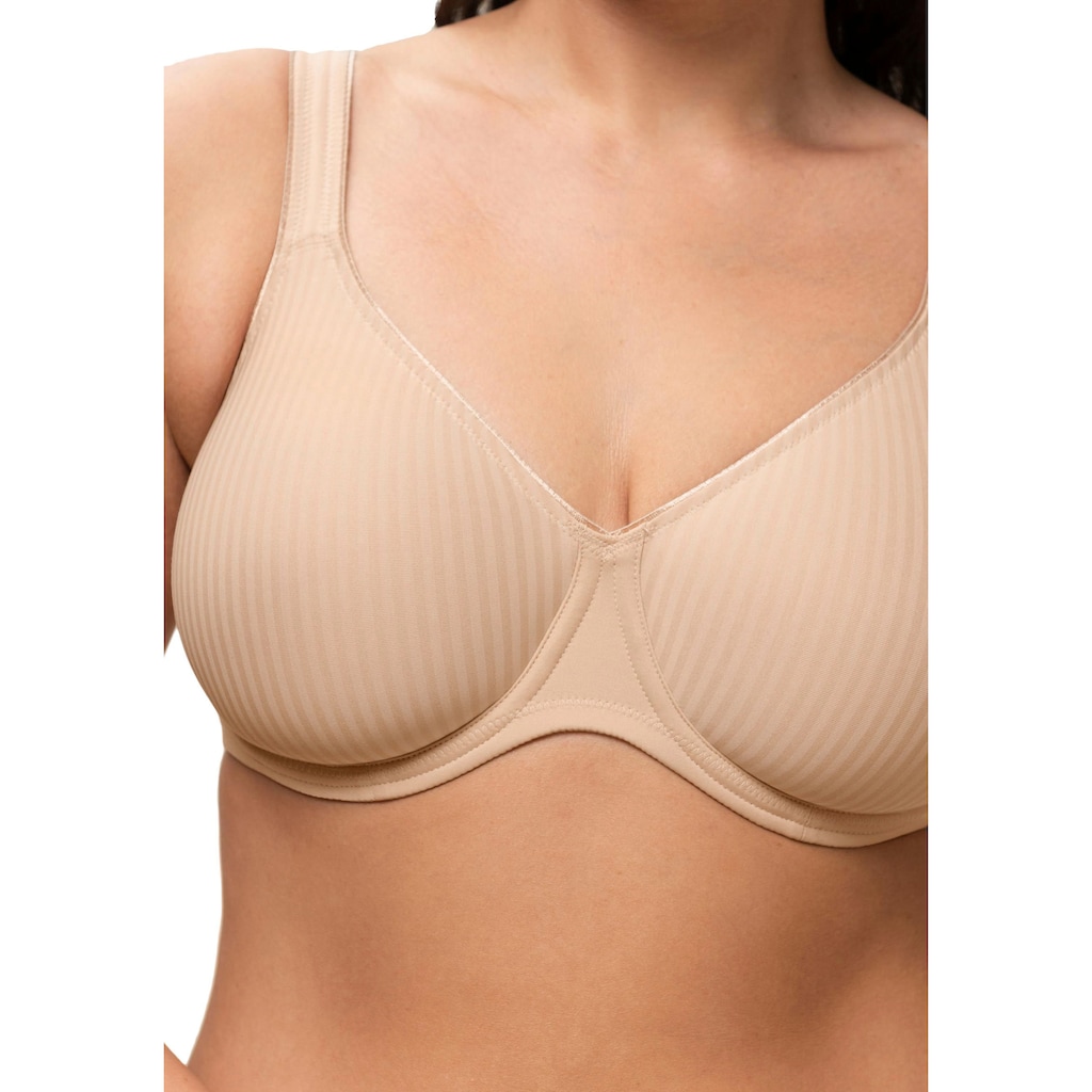 Triumph Bügel-BH »Modern Soft+Cotton W«, Cup B-F, mit dezentem Streifenmuster, Basic Dessous