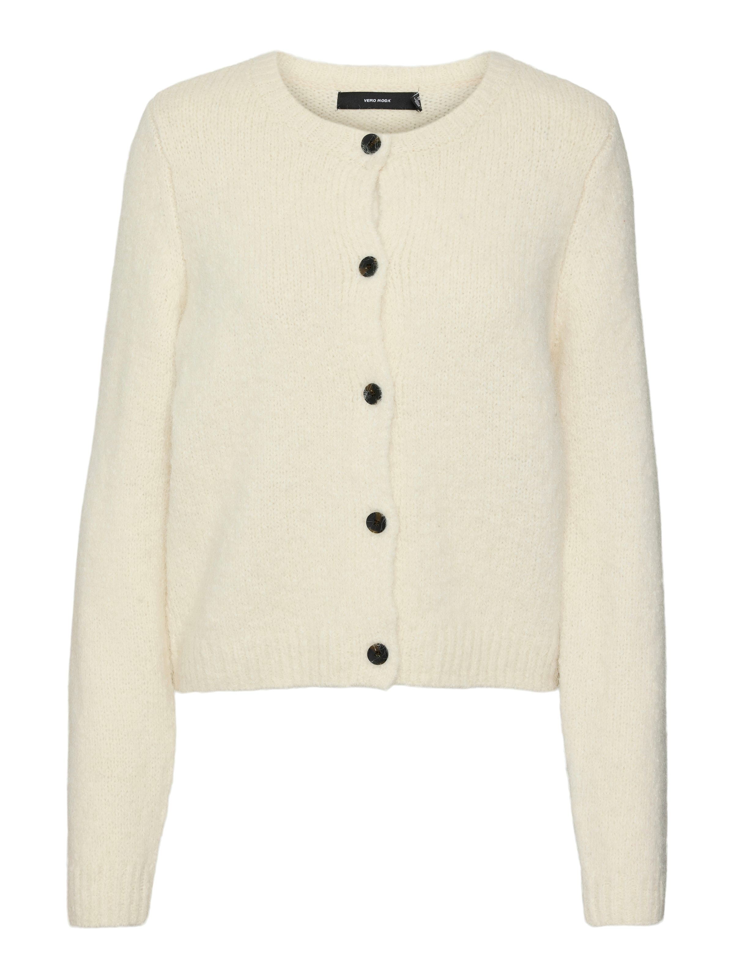 Vero Moda Strickjacke »VMNOVAH LS O-NECK BUTTON CARDI GA NOOS«