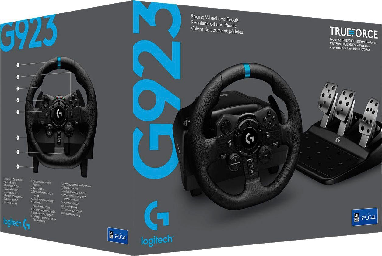 Logitech G Gaming-Lenkrad »G923 für PS5 und PC«, inkl. F1 2021