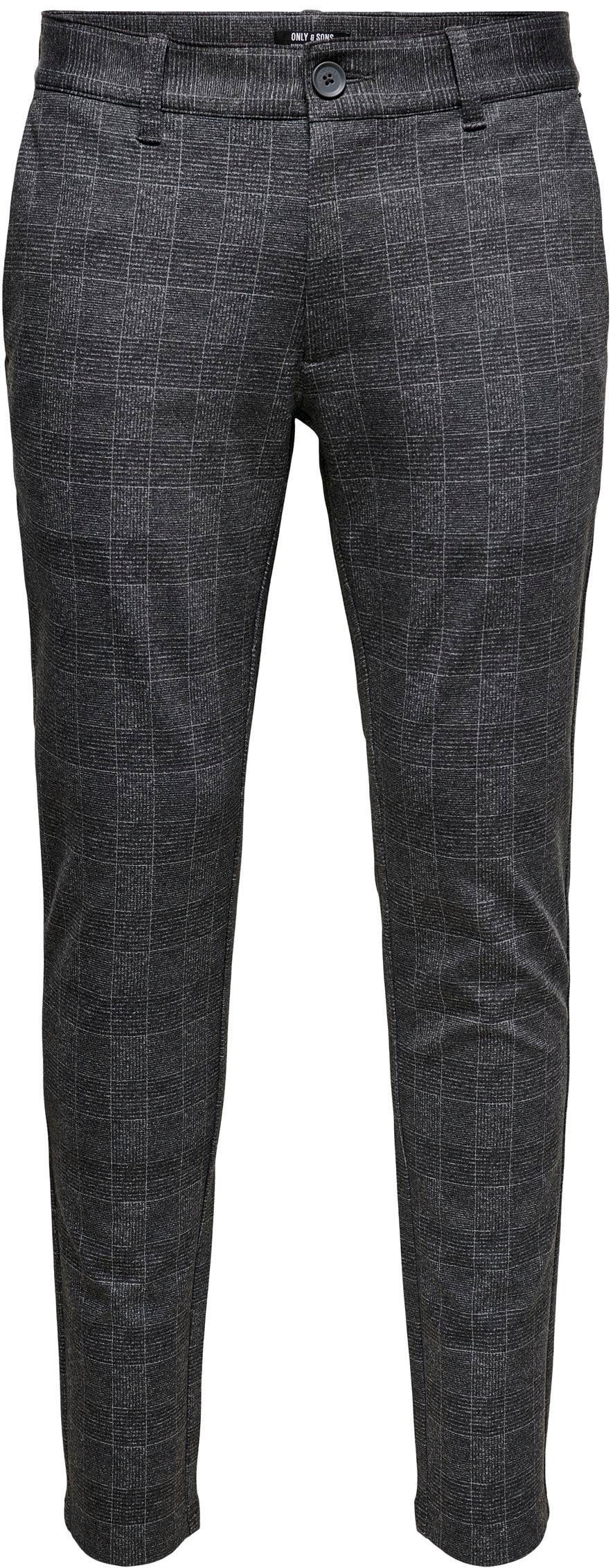 ONLY & SONS Chinohose "MARK CHECK PANTS"