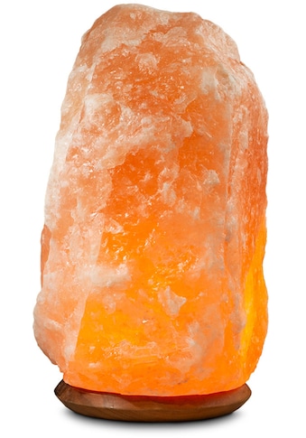 HIMALAYA SALT DREAMS Salzkristall-Tischlampe »Rock« Handgef...