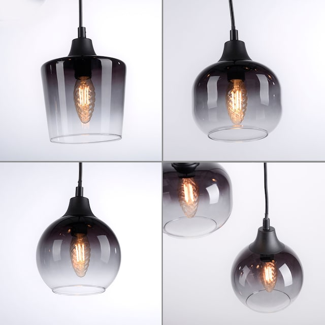 JUST LIGHT Pendelleuchte »ZEA«, 6 flammig-flammig | BAUR