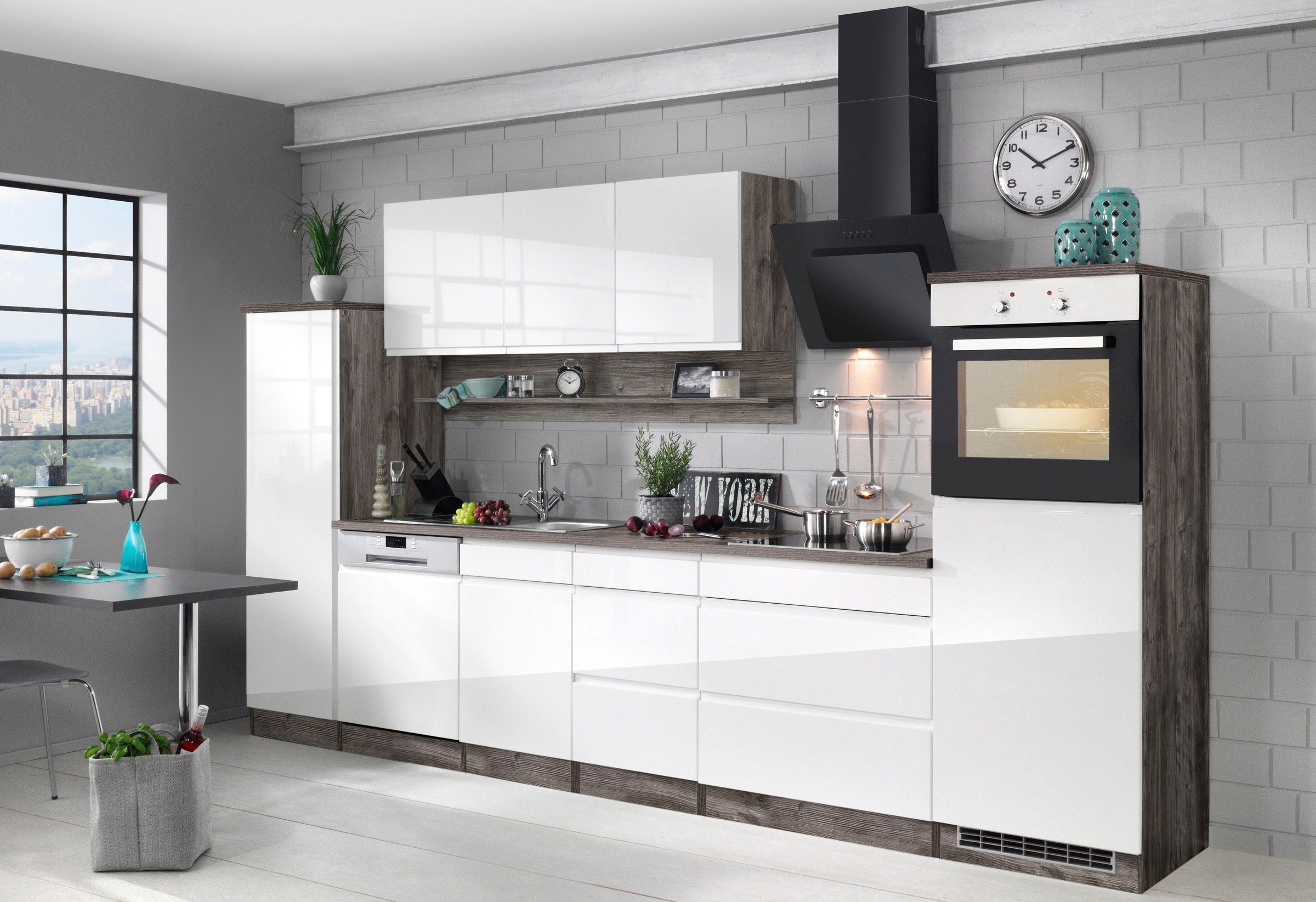 HELD MÖBEL Backofen/Kühlumbauschrank "Virginia", 60 cm breit günstig online kaufen