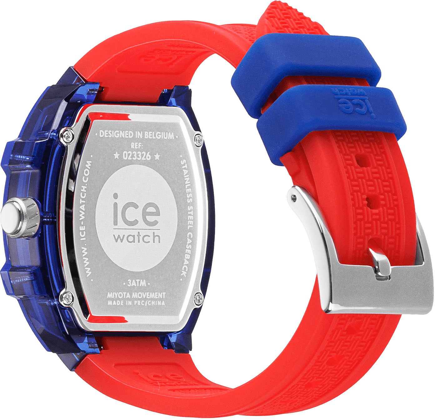 ice-watch Quarzuhr »ICE boliday - Kids - Plastic - Small - 3H«, Armbanduhr, Kinderuhr, Mädchenuhr, Jungenuhr, Silikonarmband