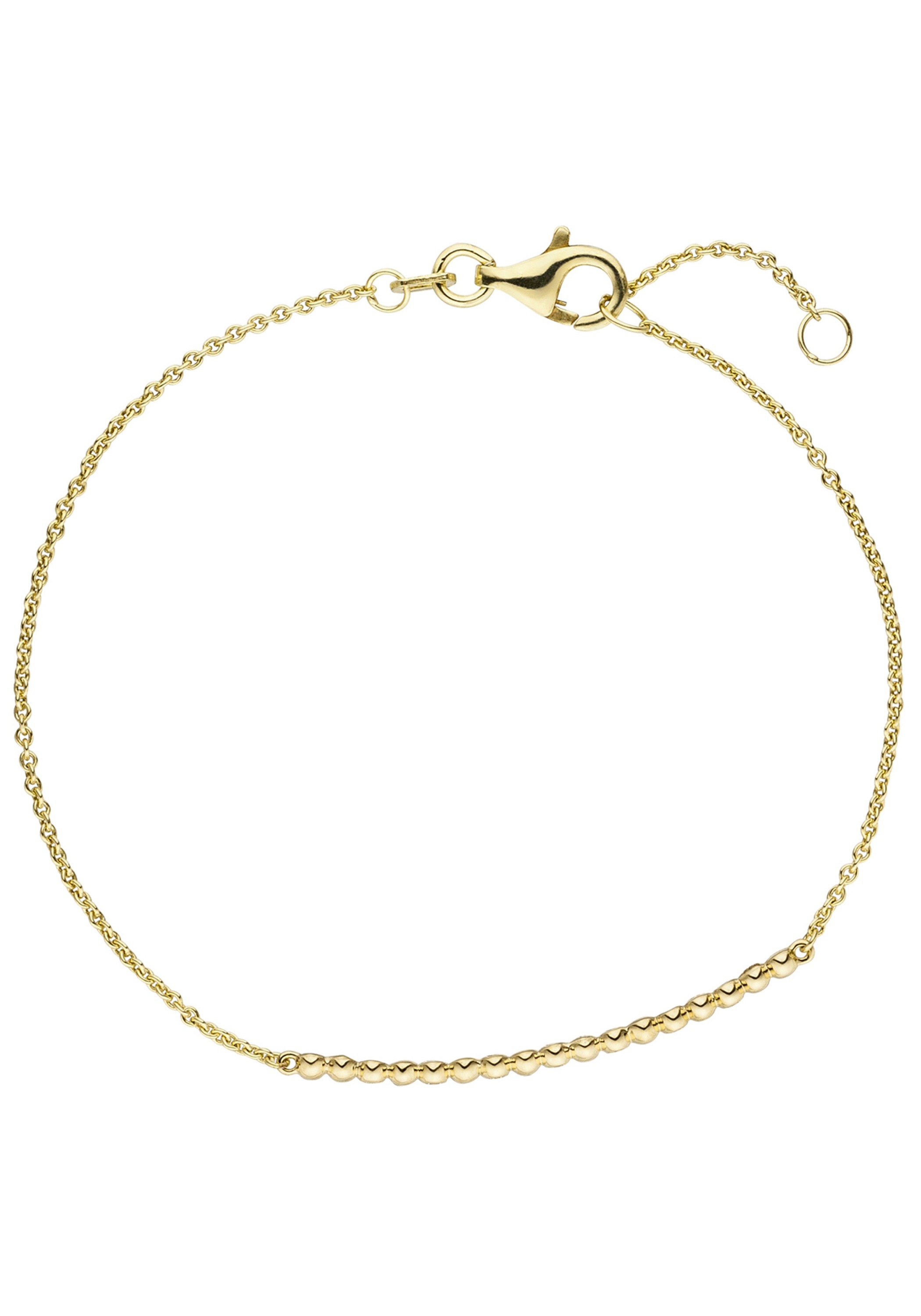 JOBO Armband, 585 Gold mit 7 Diamanten 17,5 cm