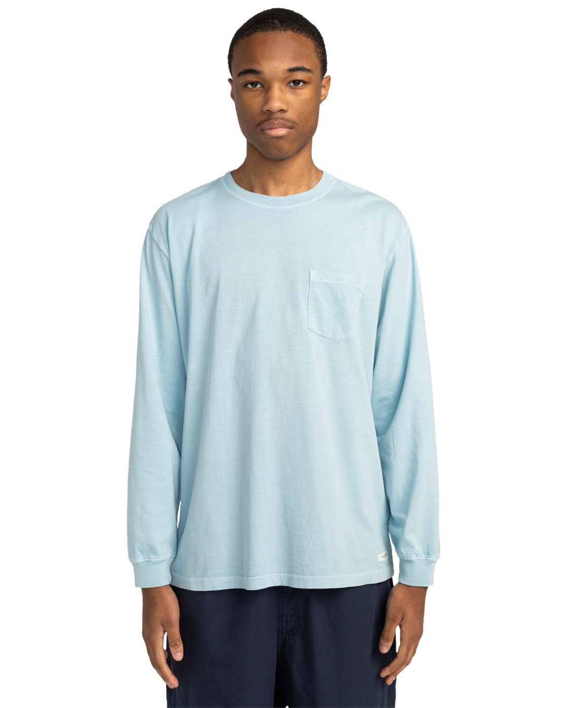 Longtop ELEMENT "Lowcase Pigment", Herren, Gr. XS, omphalodes, Obermaterial: 100% Walkfrottier;, Tops Shirt