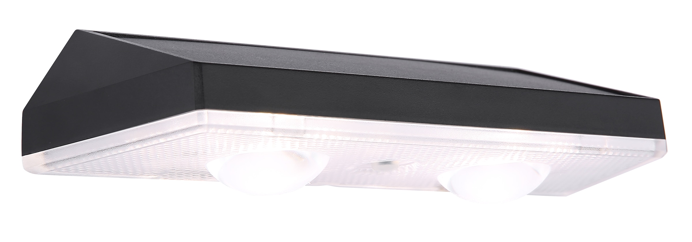 GLOBO LIGHTING LED Solarleuchte »SOLARLEUCHTE KUNSTSTOFF SCHWARZ MATT, 1XLED« LED-Modul 1 Stk. Farbwechsel mit fixierbaren Lichtmodi