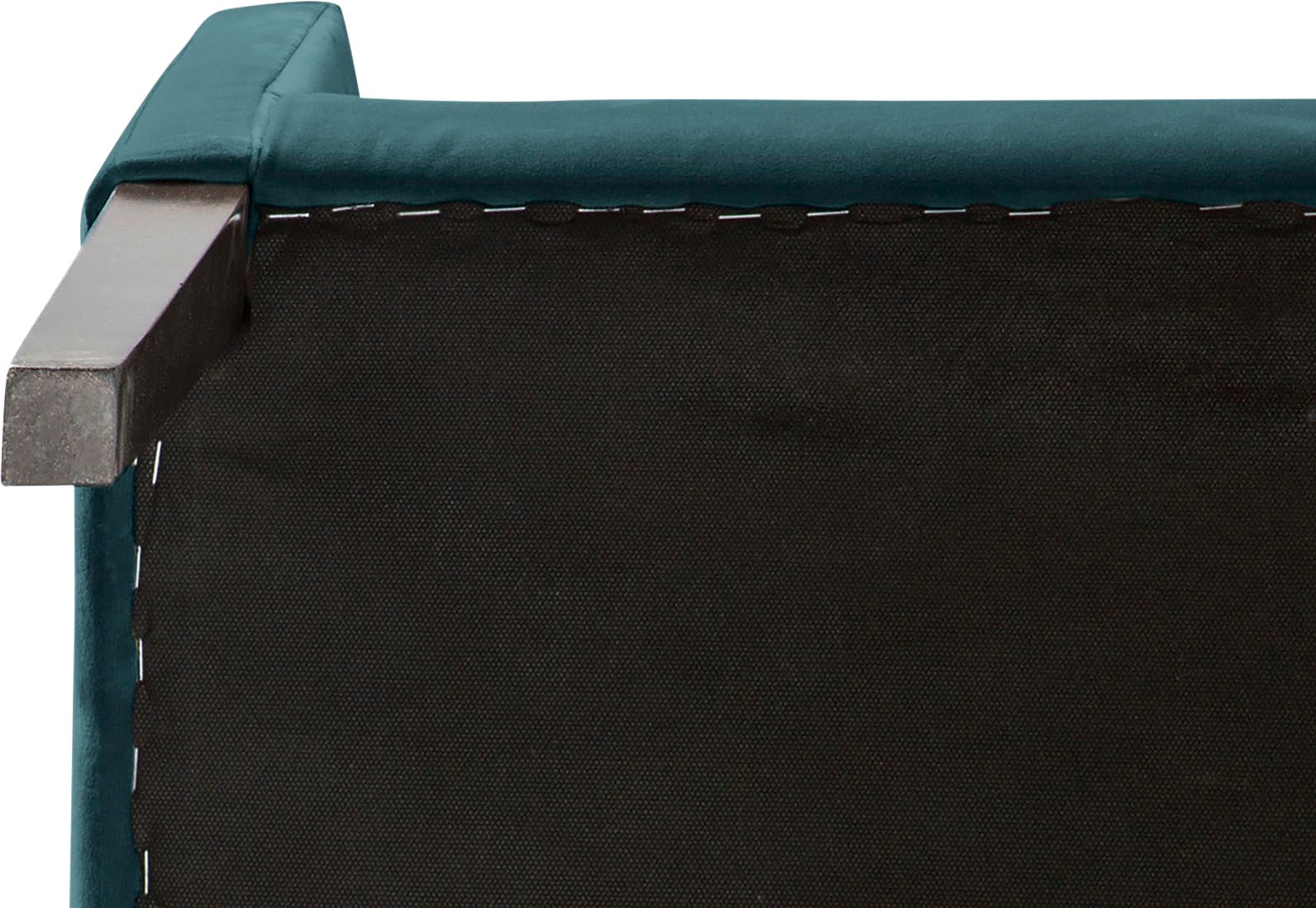 Fink Armlehnstuhl »DAVID«, Samtvelours VELVET, mit geschwungener Rückenlehne