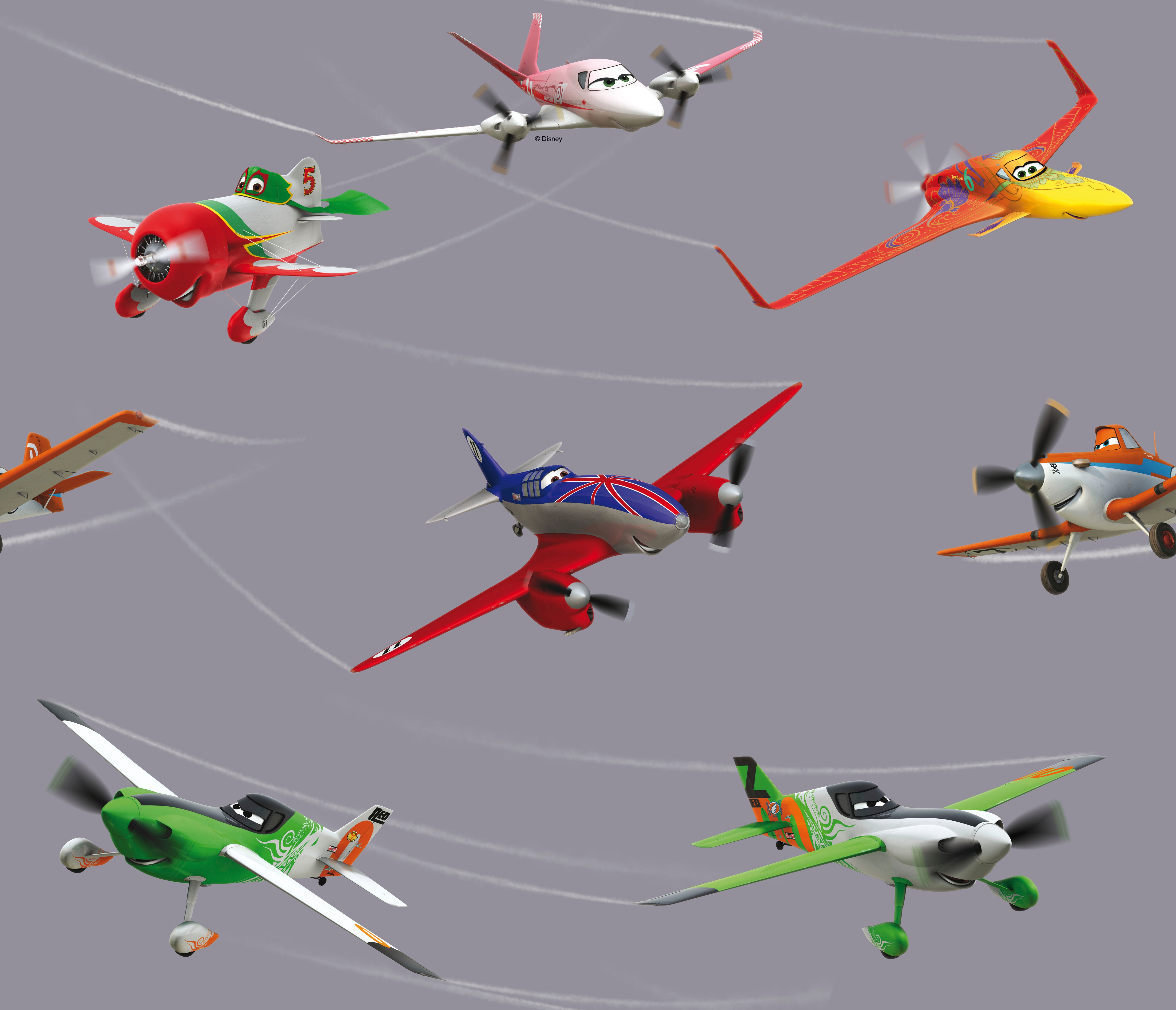 Thumbnail - Wirth Schiebegardine "Planes Action" Paneelwagen 1 Stk. tlg. Disney